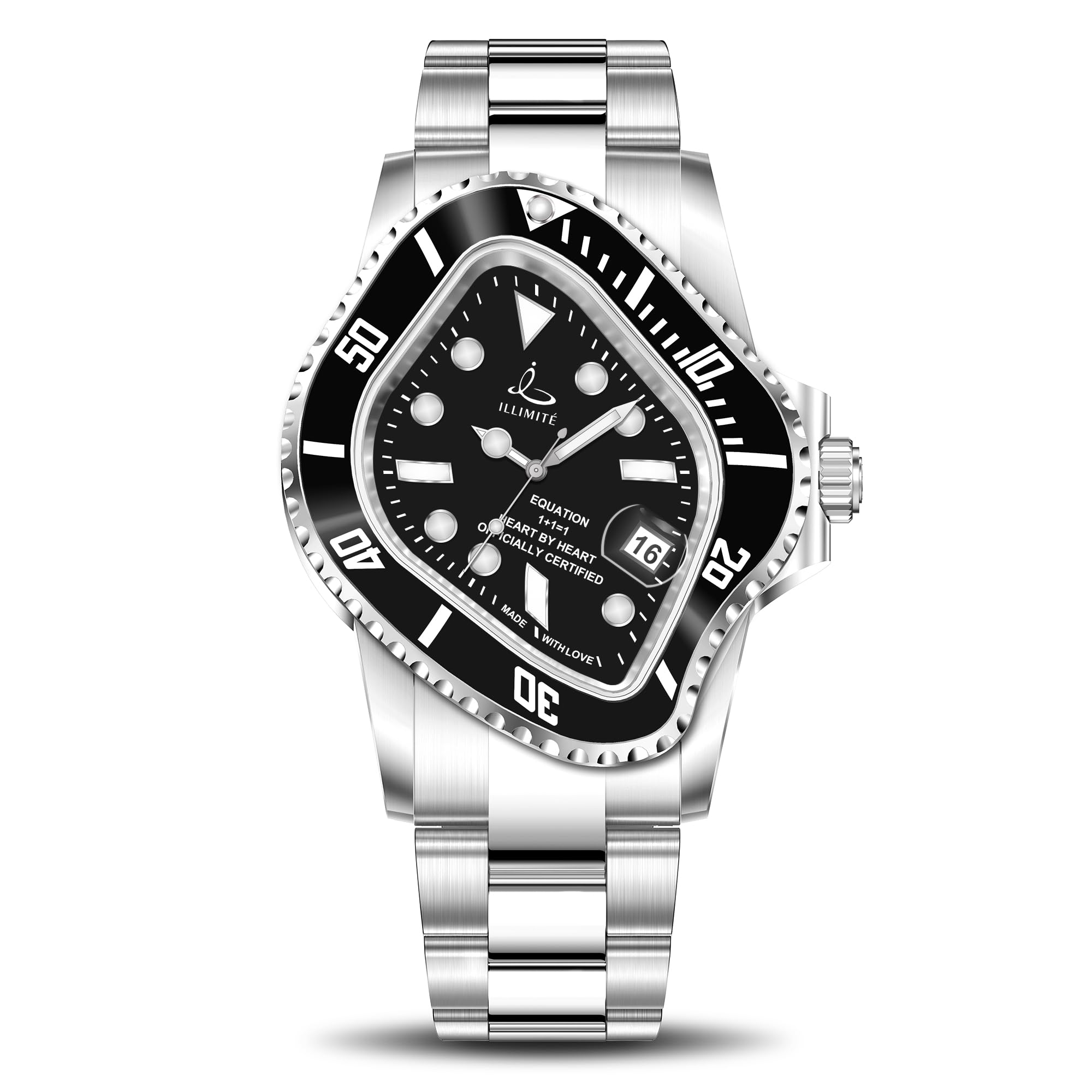 ILLIMITE Melting Automatic Watches for Men Japanese Miyota 8215 - Product Imagery