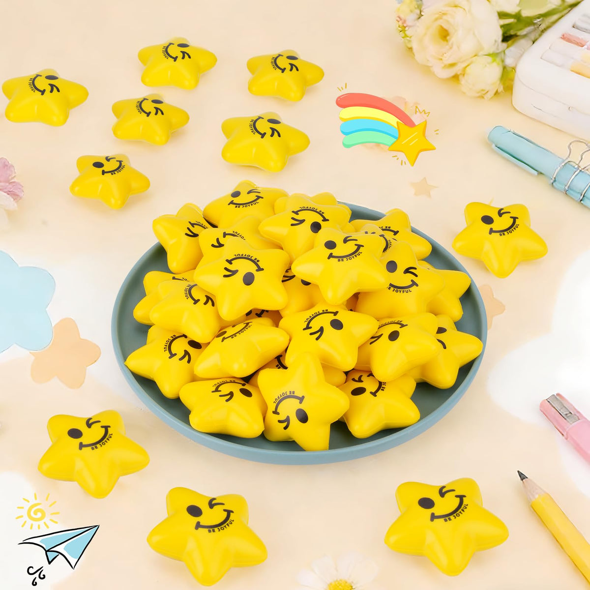 Stress Balls 108PCS Stress Balls for Kids Adults - SHQDD Official Imagery - 3
