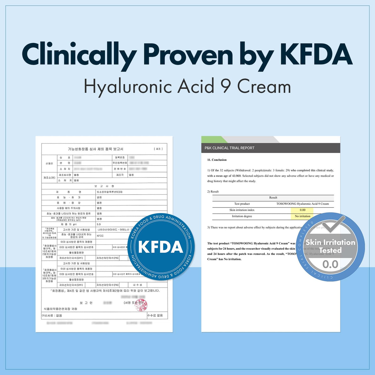 TOSOWOONG Hyaluronic Acid 9 Cream Daily Face Moisturizer for - TOSOWOONG Official Imagery - 6