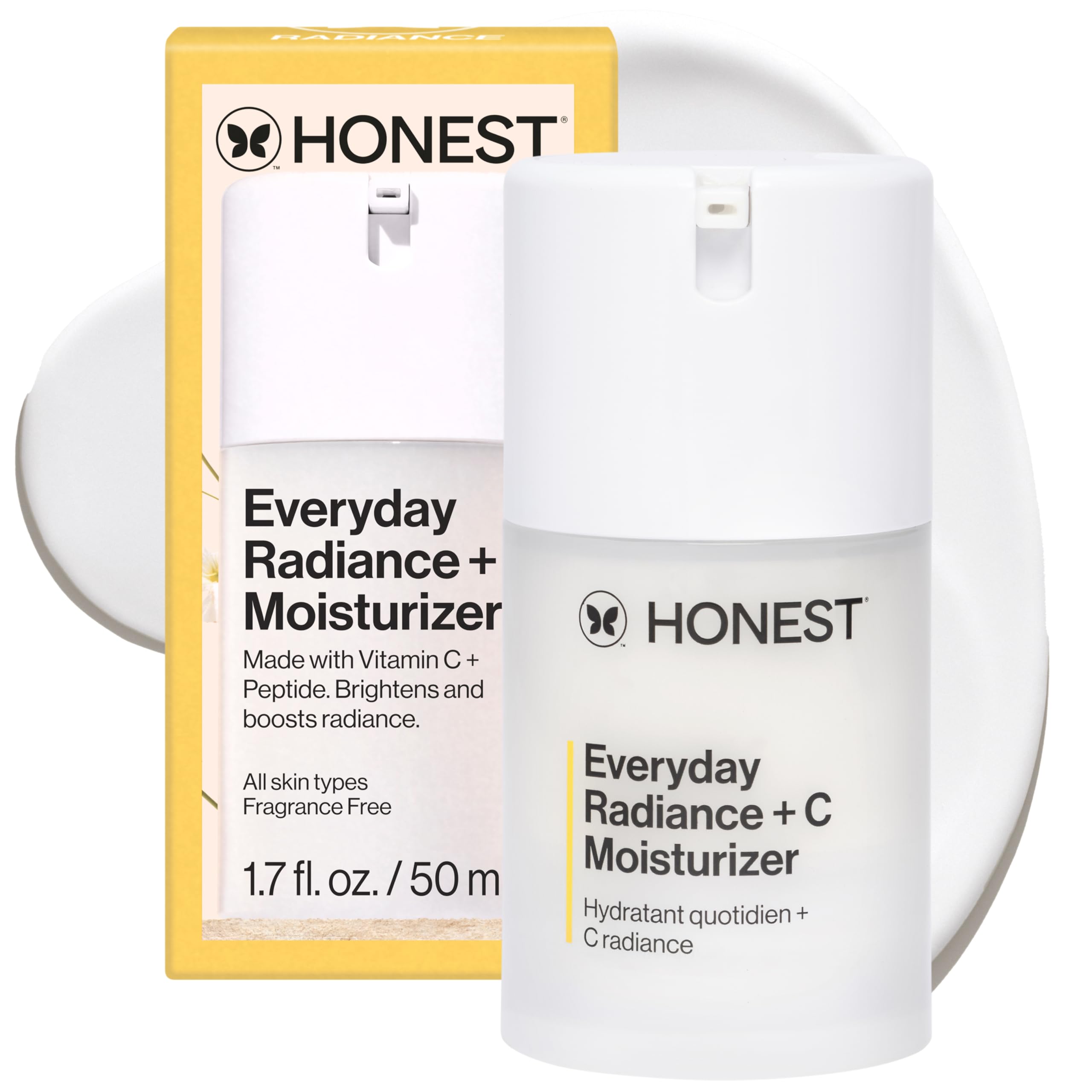 Honest Beauty Everyday Radiance Vitamin C Moisturizer 1 7 fl - Honest Beauty Official Product Imagery - 1