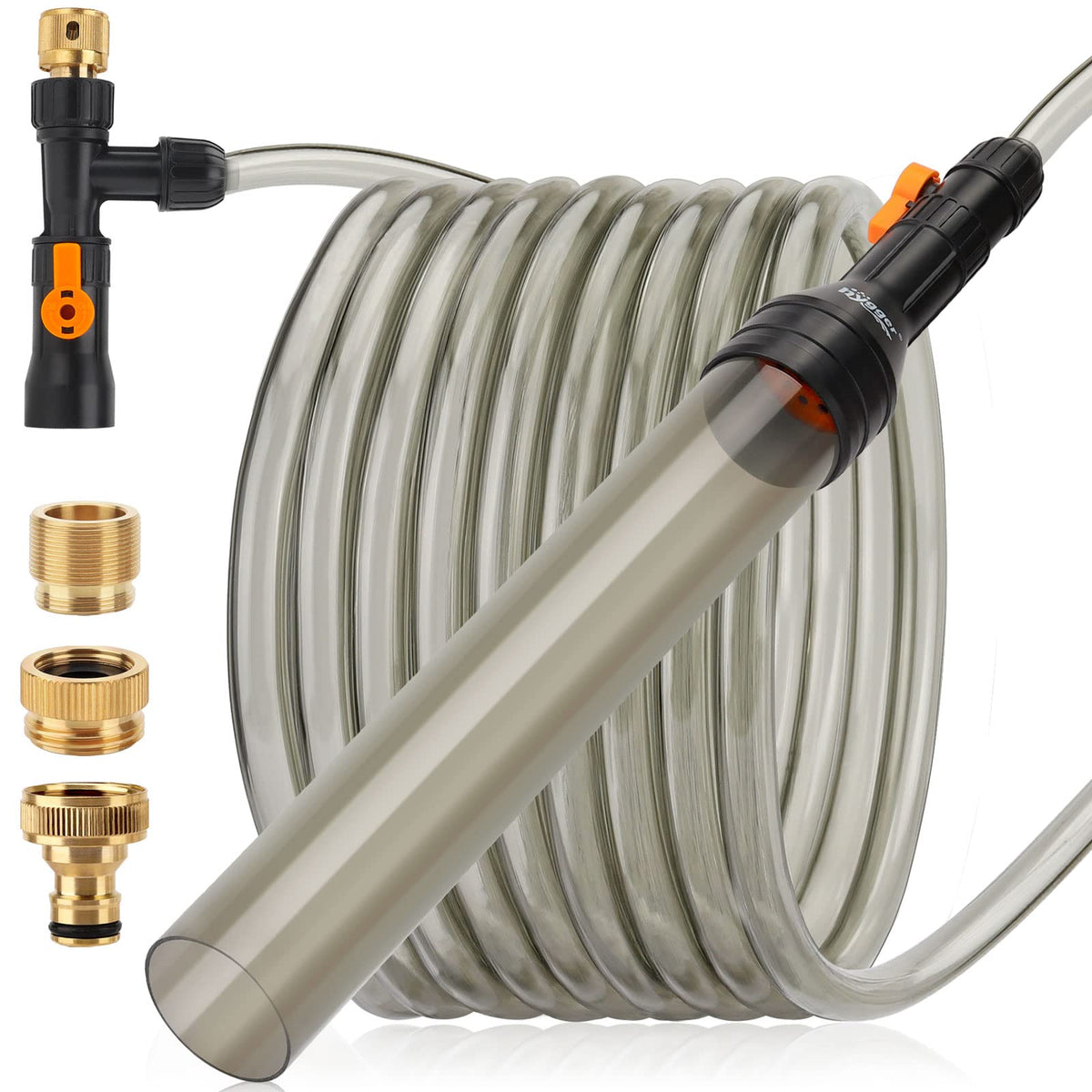 hygger Upgrade Aquarium Water Changer Kit Semi Automatic - hygger Official Imagery - 8
