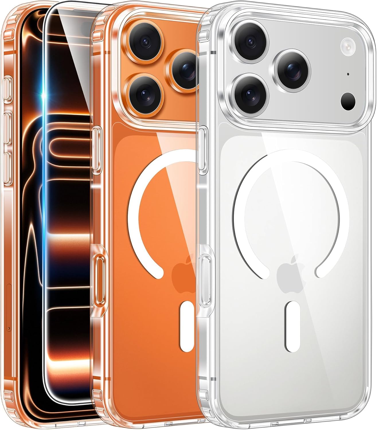 FNTCASE for iPhone 17 Pro - Max Case Compatible with Magsafe Clear - FNTCASE Official Product View 1