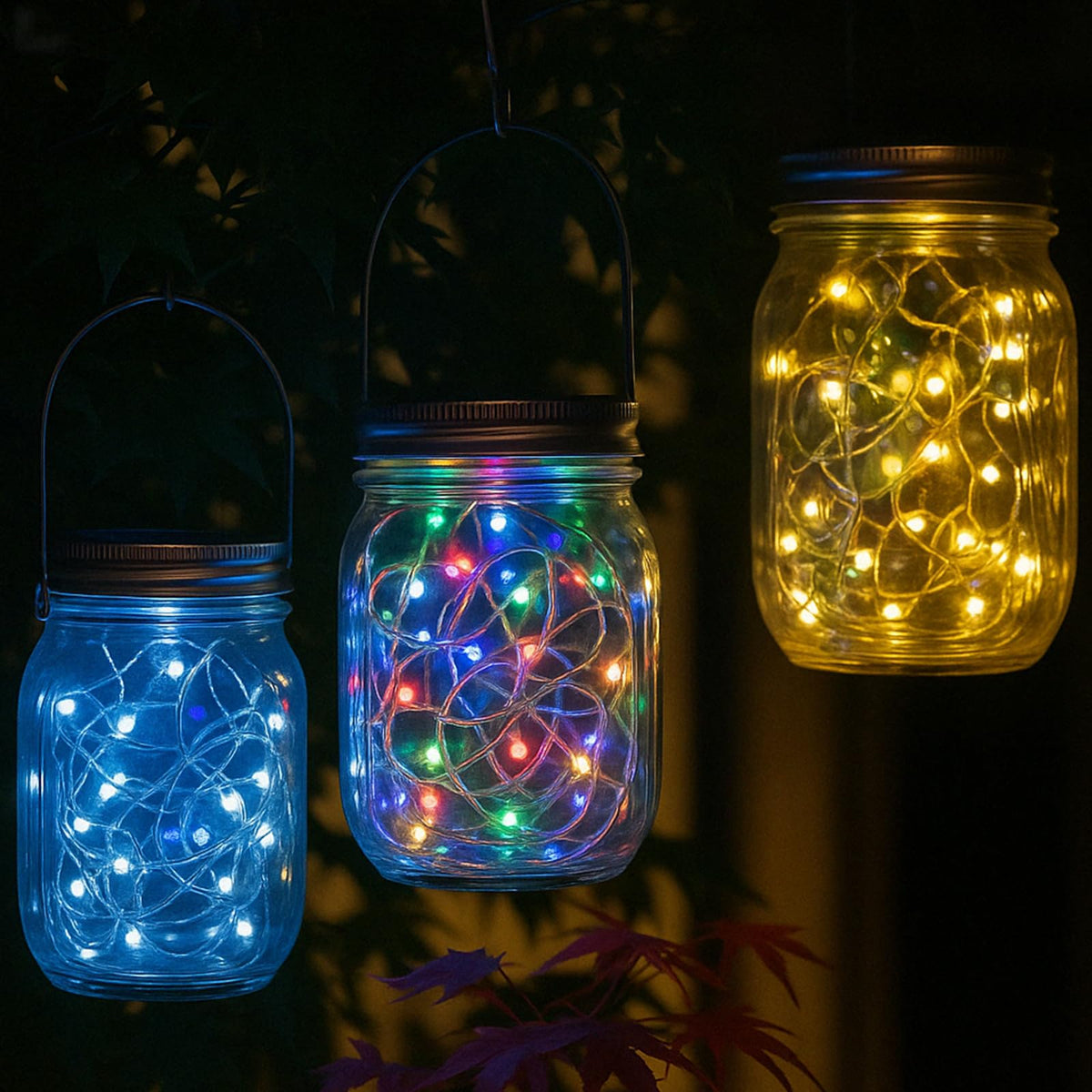 Rechargeable Fairy Lights - OUSMIN Official Imagery - 7