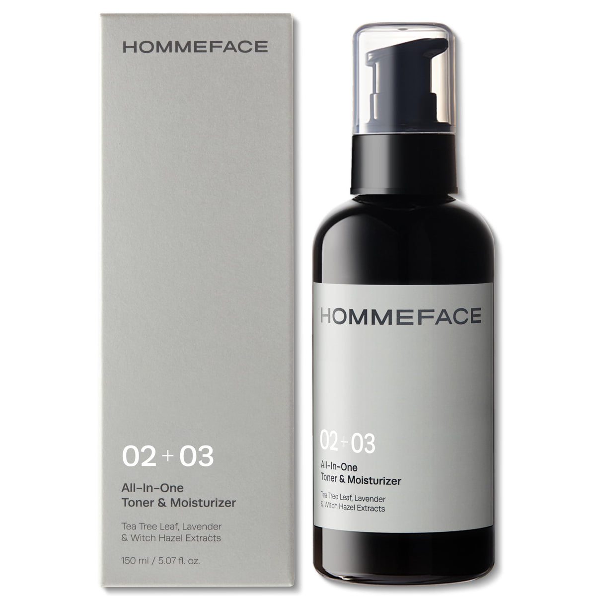 Men s All In One Face Toner Moisturizer 5 07 oz - HommeFace Official Imagery - 2
