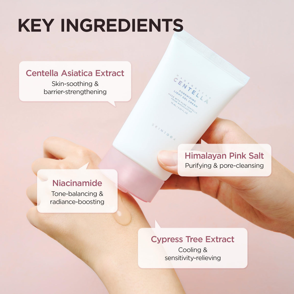 SKIN1004 Poremizing Gel Cream Korean Face Moisturizer with - SKIN1004 Official Imagery - 6