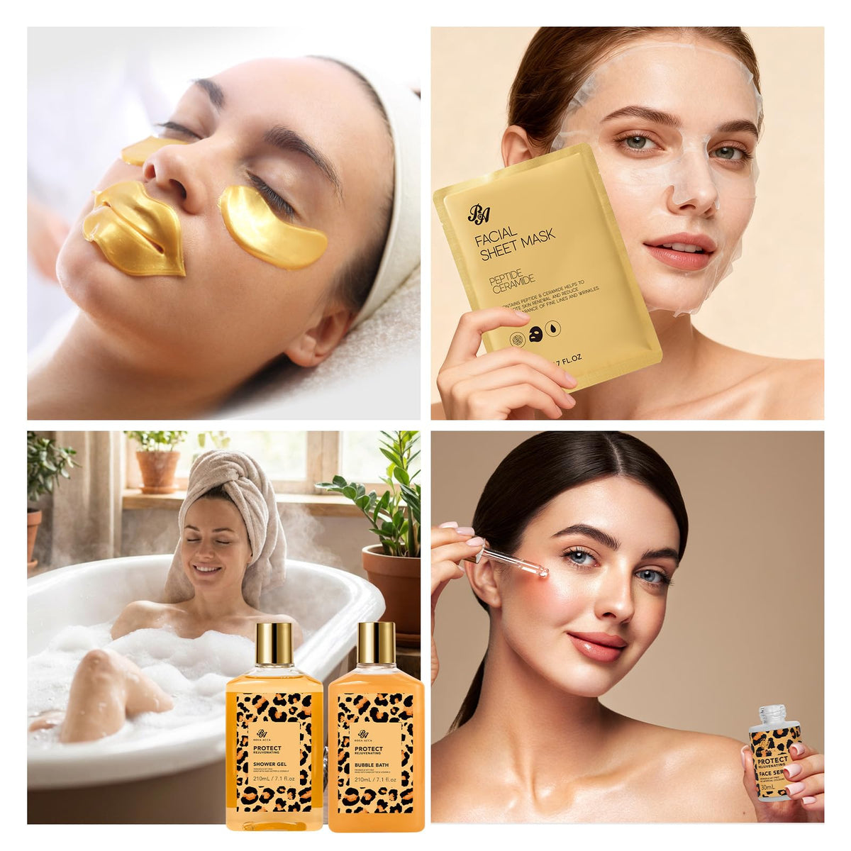 25 Pcs Mother s Day Gift Honey Almond Bath Body Gift Set for - RA ROSA ACCA Official Imagery - 5