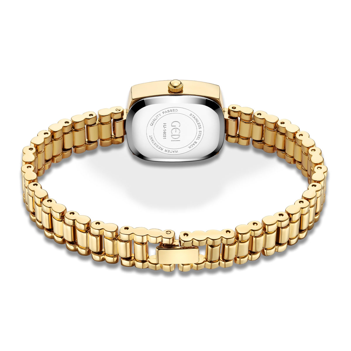 FORSINING Square Small Gold Watches for Women Ladies Quartz - FORSINING Official Imagery - 6