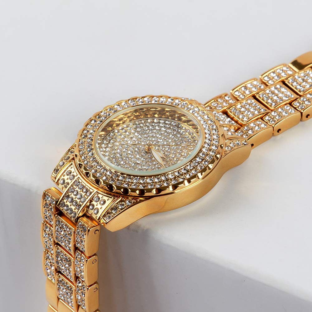 Smalody Round Luxury Women Watch Crystal Rhinestone Diamond - Smalody Official Imagery - 4