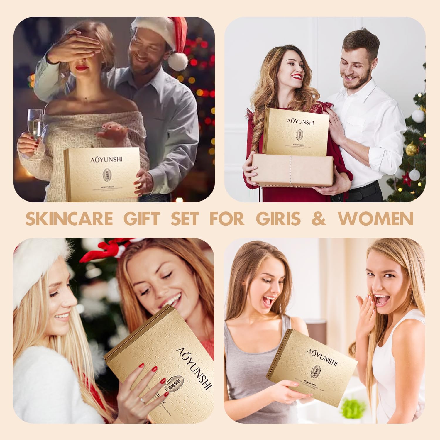 Luxurious Hydrating Skincare Gift Set with Cordyceps Extract - MEIYUANNAISI