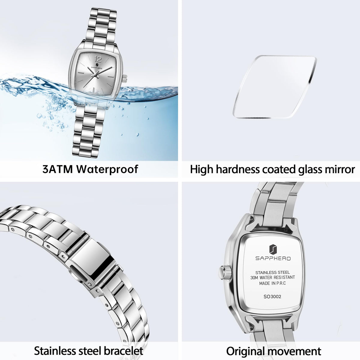 SAPPHERO Watches for Women Luxury Ladies Watches Women s - SAPPHERO Official Imagery - 7