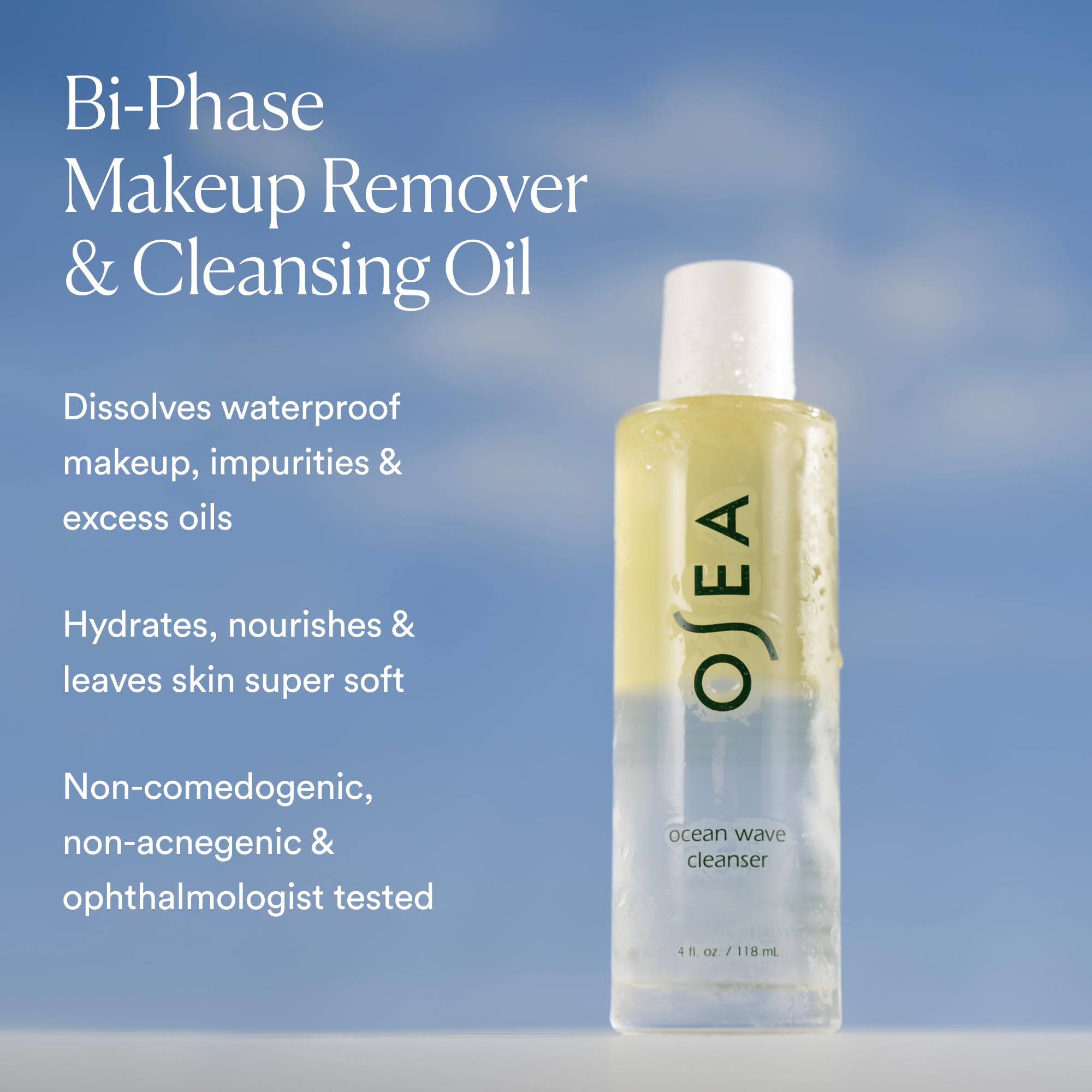 OSEA Ocean Wave Cleanser, Bi - Phase Cleansing Oil & 4 fl oz - OSEA Official Product View 4