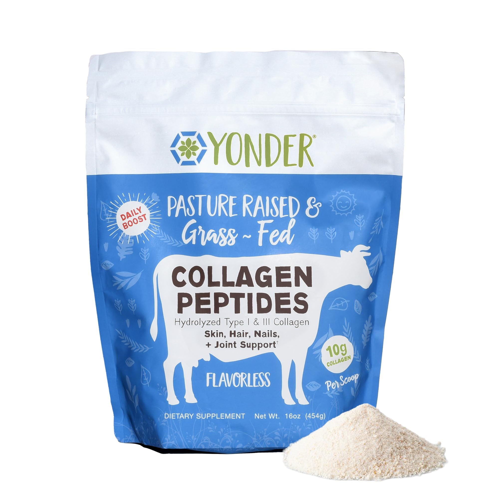 Yonder Grass Fed Pasture Raised Bovine Collagen Peptides - Yonder Official Imagery - 2