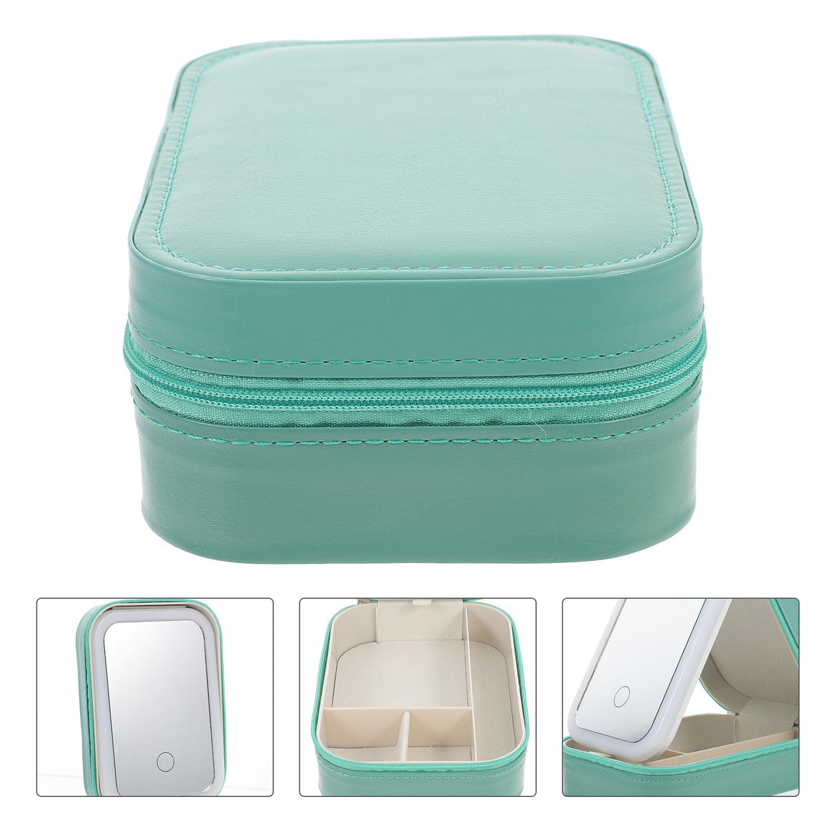 VILLCASE Light up Makeup Bag with LED Mirror Small Travel - VILLCASE Official Imagery - 8