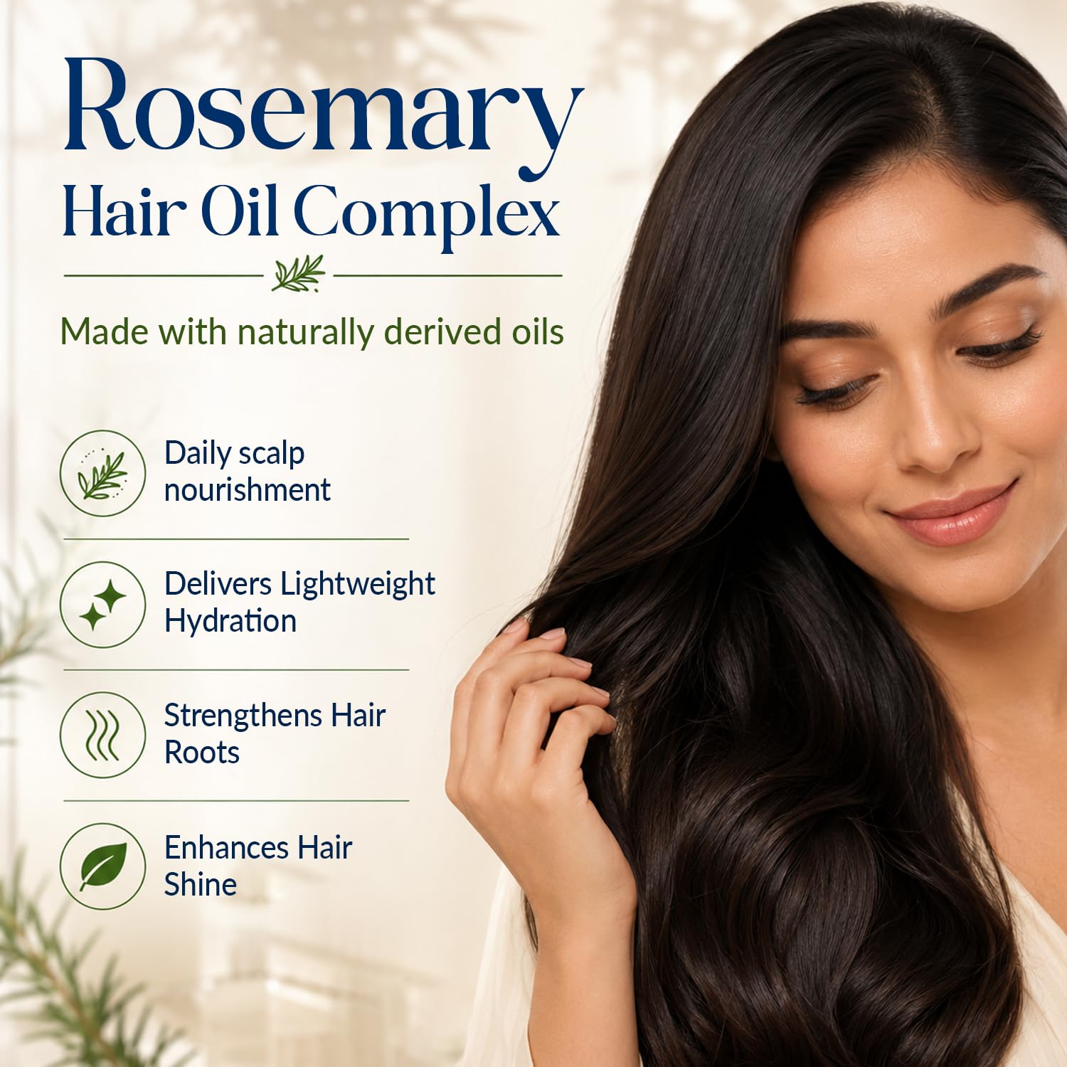Nexon Botanics Rosemary Hair Oil 6 Fl Oz - Scalp Blend with Biotin & Batana & Cas - Nexon Botanics Official Product View 7