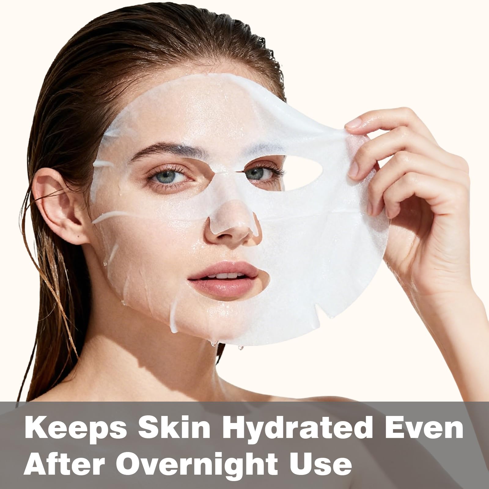 IREV Rice Sheet Mask, Skin Care Face Mask, Hydrating Rice Mask, - IREV