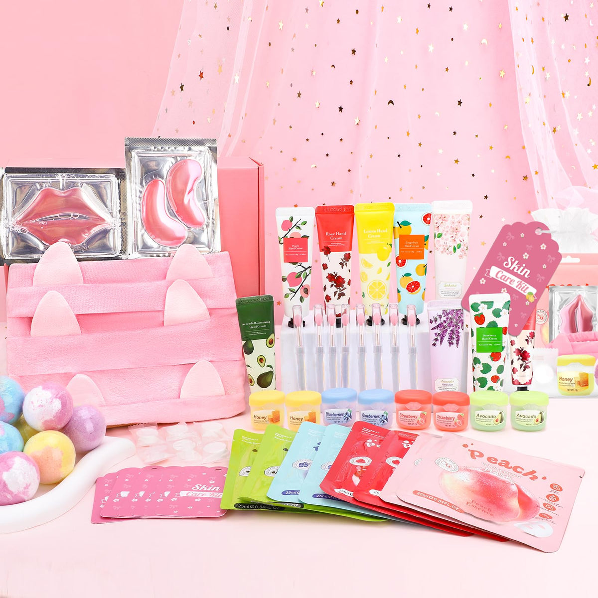 Ponhey 88 PCS Spa Party Supplies Spa Party Favors Include - Ponhey Official Imagery - 6