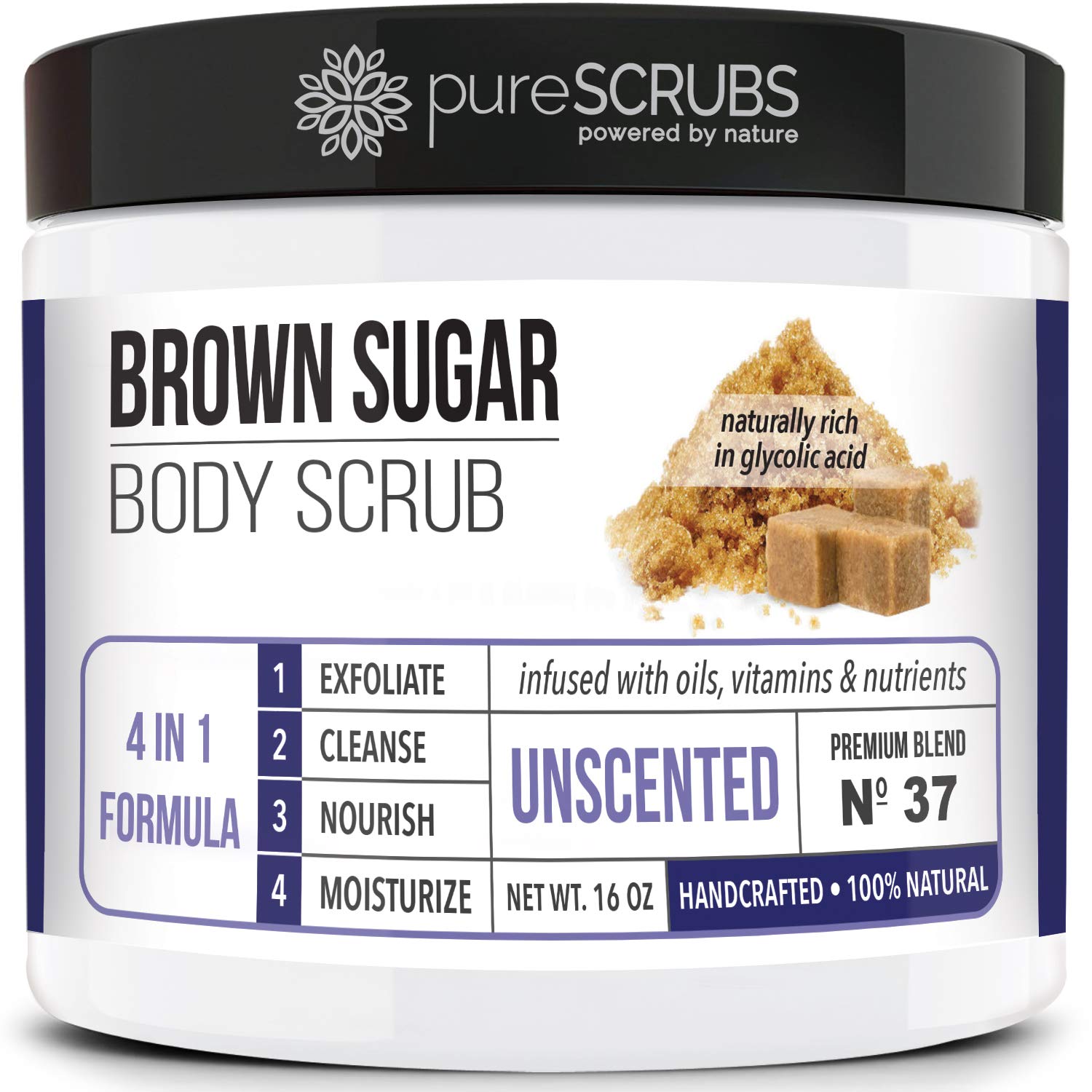 pureSCRUBS Premium Vanilla Brown Sugar Scrub, Exfoliating Body Scrub Set - pureSCRUBS Official Product View 10