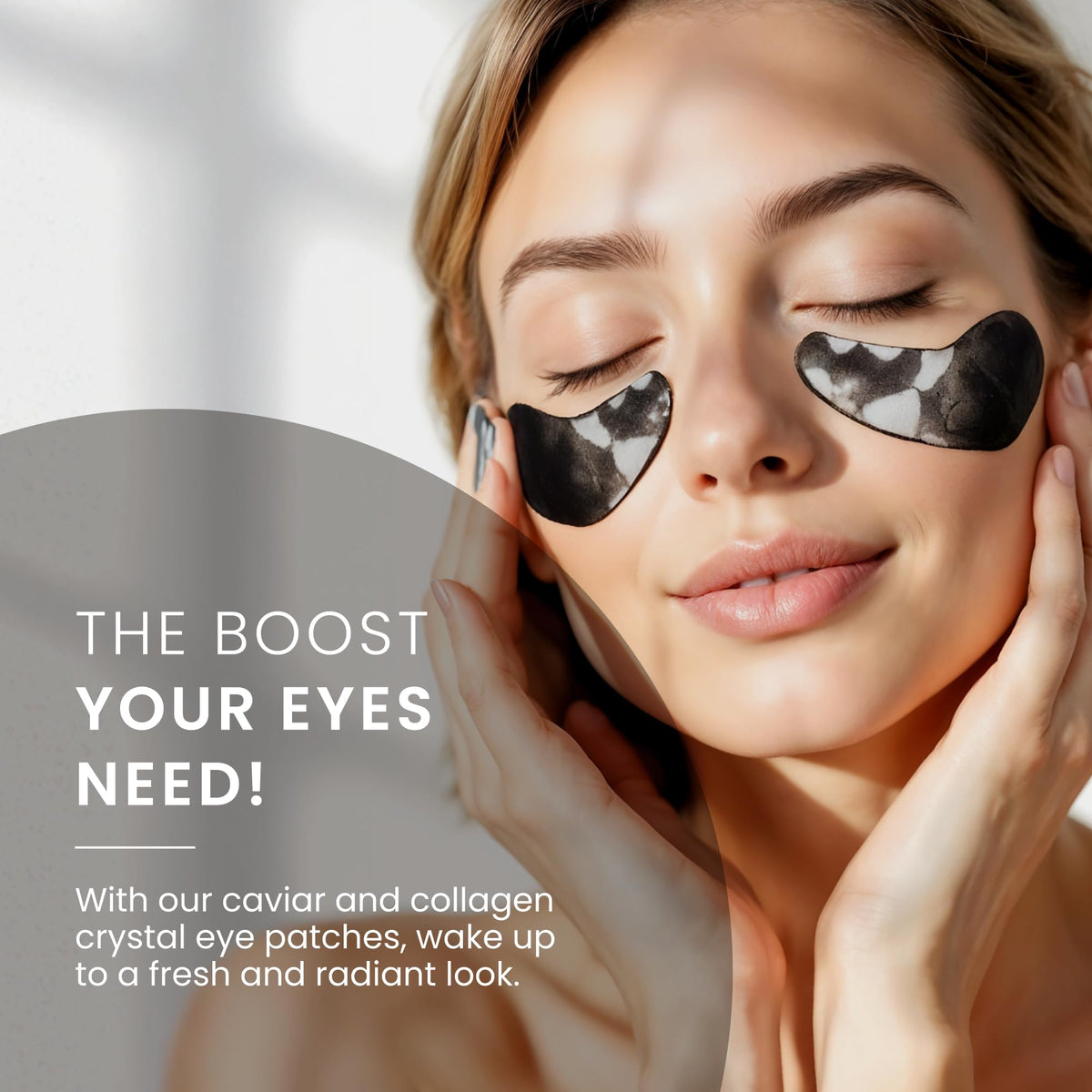 VITASEI Hydrating Eye Mask Patches with Black Pearl 60 - VITASEI Official Imagery - 6
