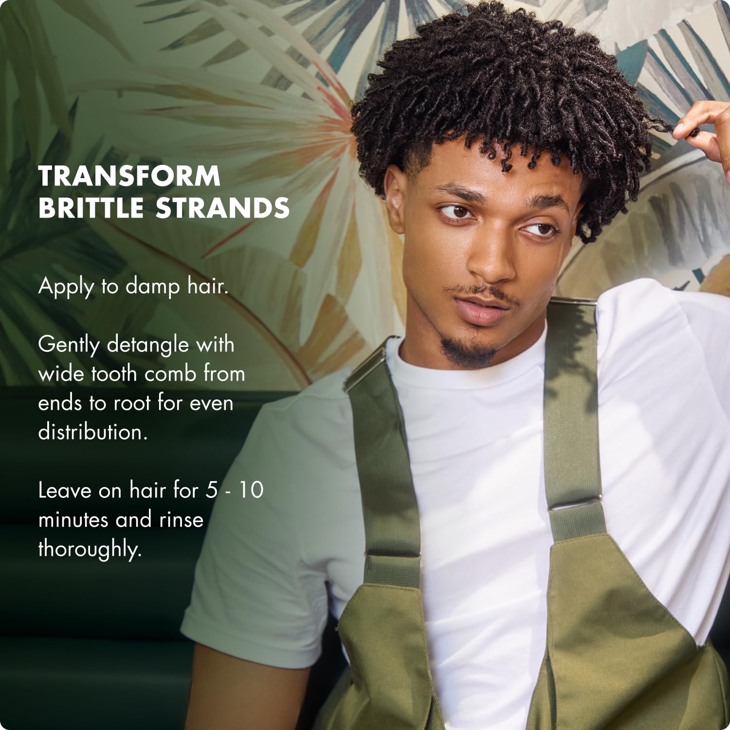 Mielle Organics Rosemary Mint Strengthening Hair Conditioner & Men - Biotin - Mielle Organics Official Product View 6