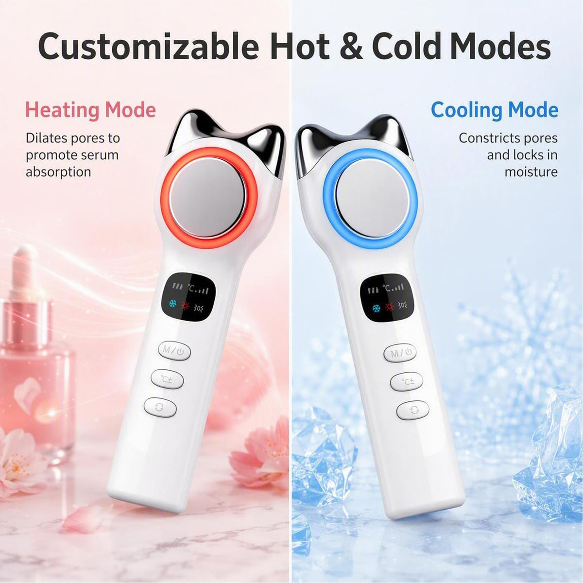3 in 1 Eye Wand with Heat Cooling and Vibration for Face - Exporify Official Imagery - 3