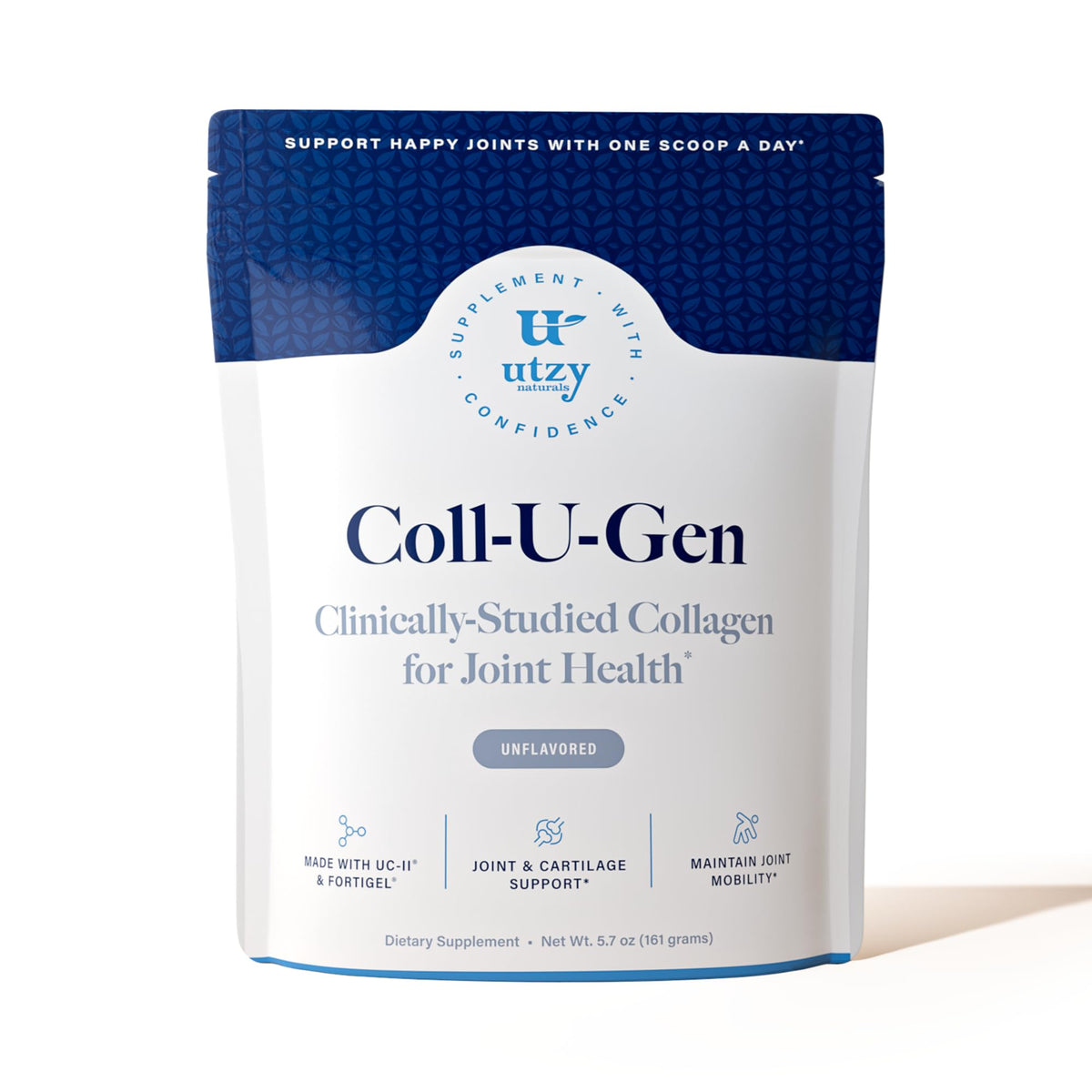 Utzy Naturals UC II Fortigel Hydrolyzed Collagen Peptides - Utzy Naturals Official Imagery - 1