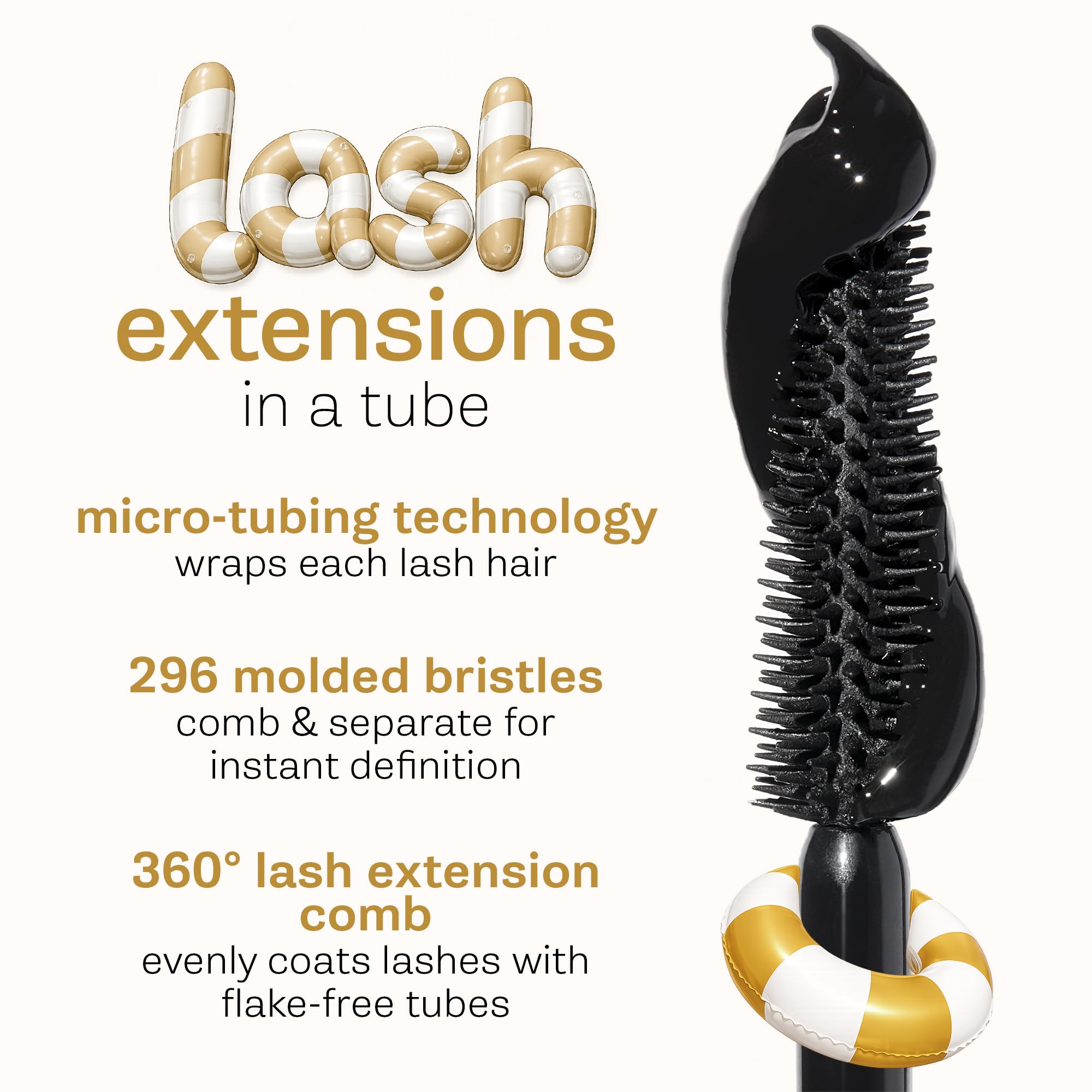 tarte Tartelette XL Tubing Mascara – Lash Extension Effect