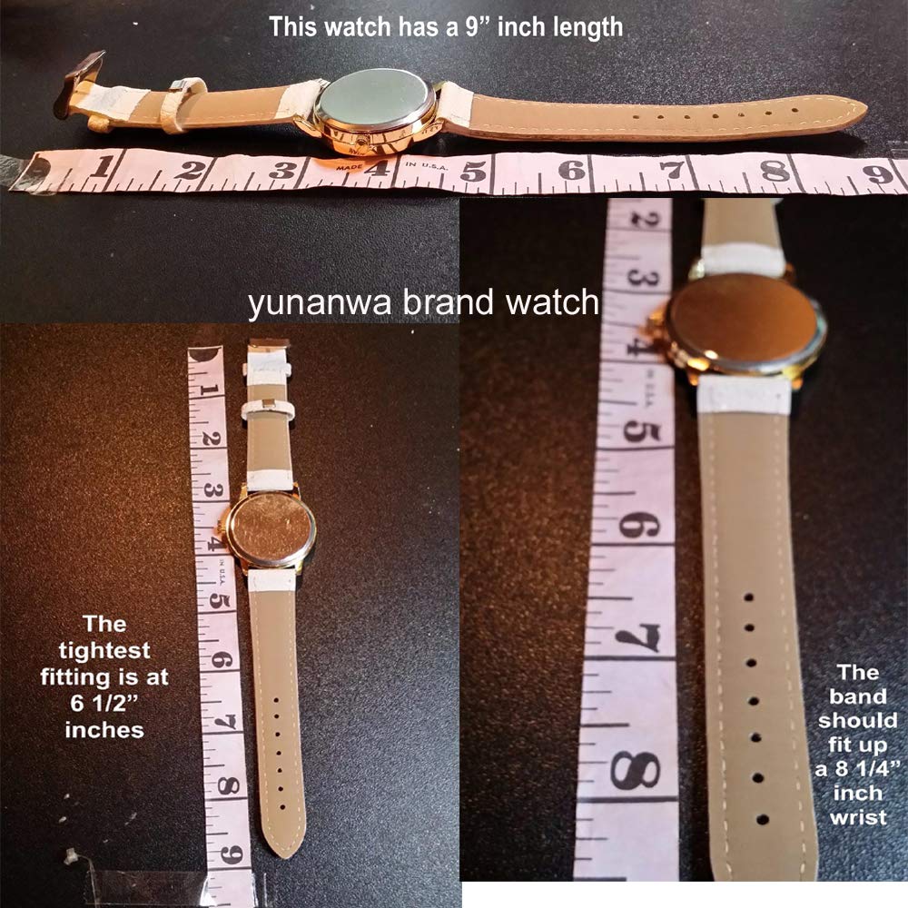 10 Pack Wholesale Women Watches Leather Rhinestone Inlaid - yunanwa Official Imagery - 8