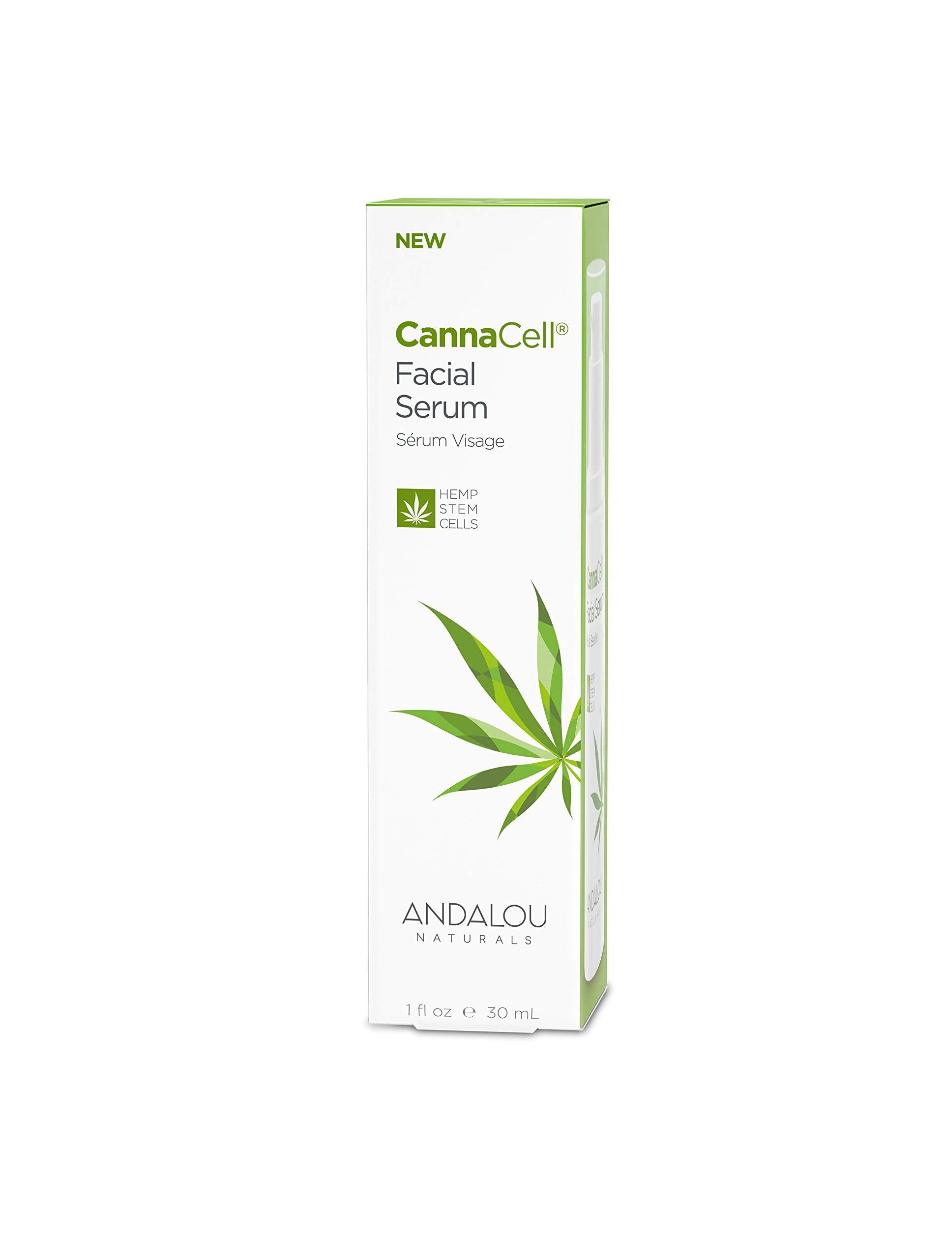 Andalou Naturals CannaCell Facial Serum, 1 Ounce