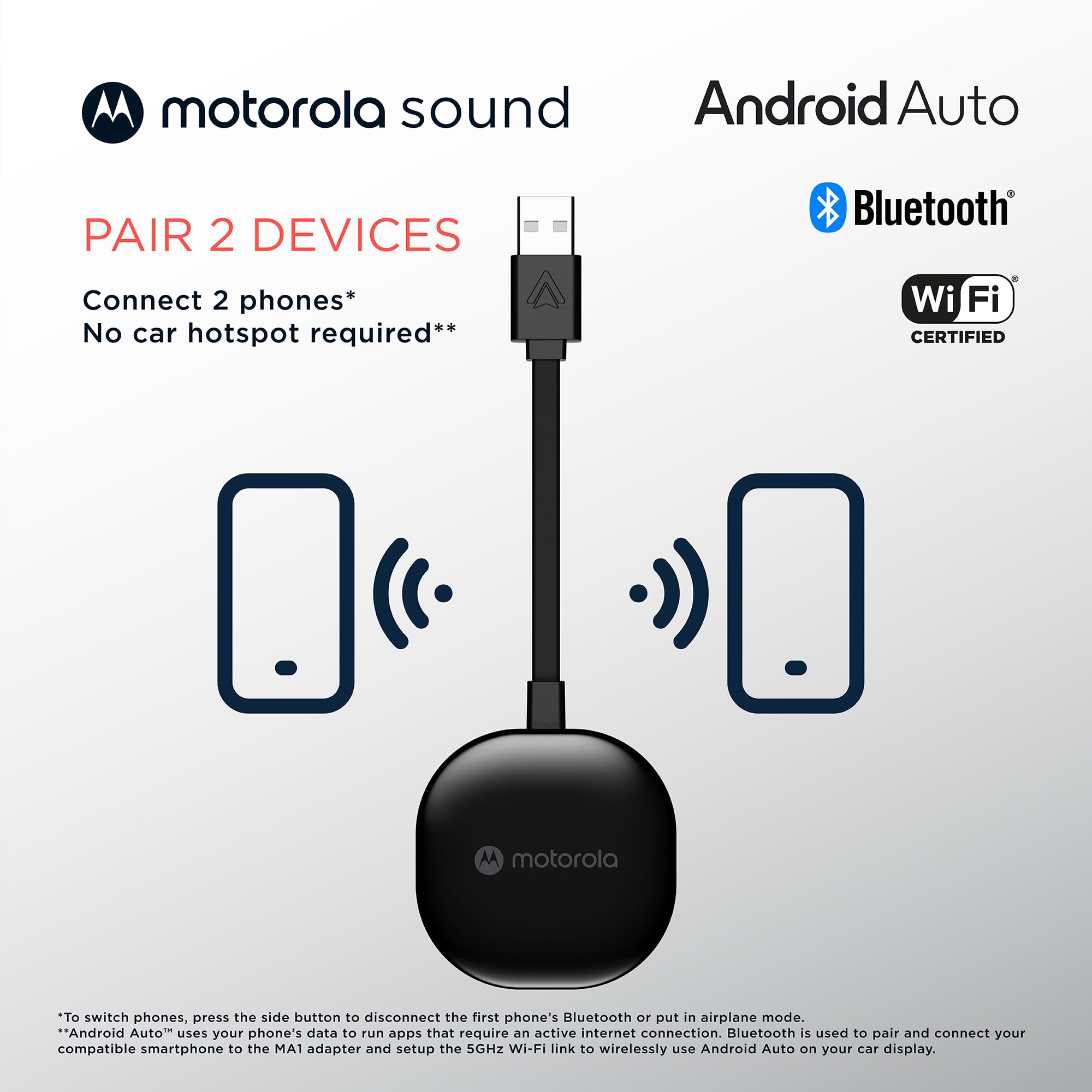 Motorola Sound MA1, the Only Google Authorized Wireless Android A by Motorola Sound - Angle View 8