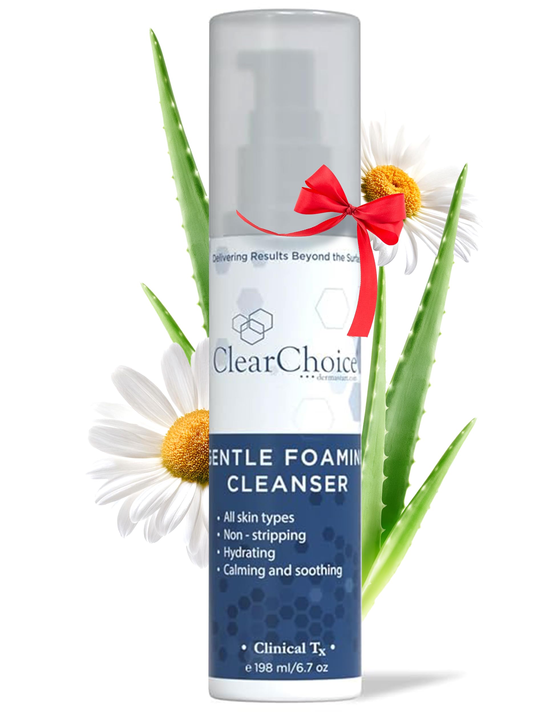 ClearChoice Gentle Foaming Cleanser 6 7oz Soap Free SLS Free - ClearChoice, Dermastart, Inc Official Imagery - 1