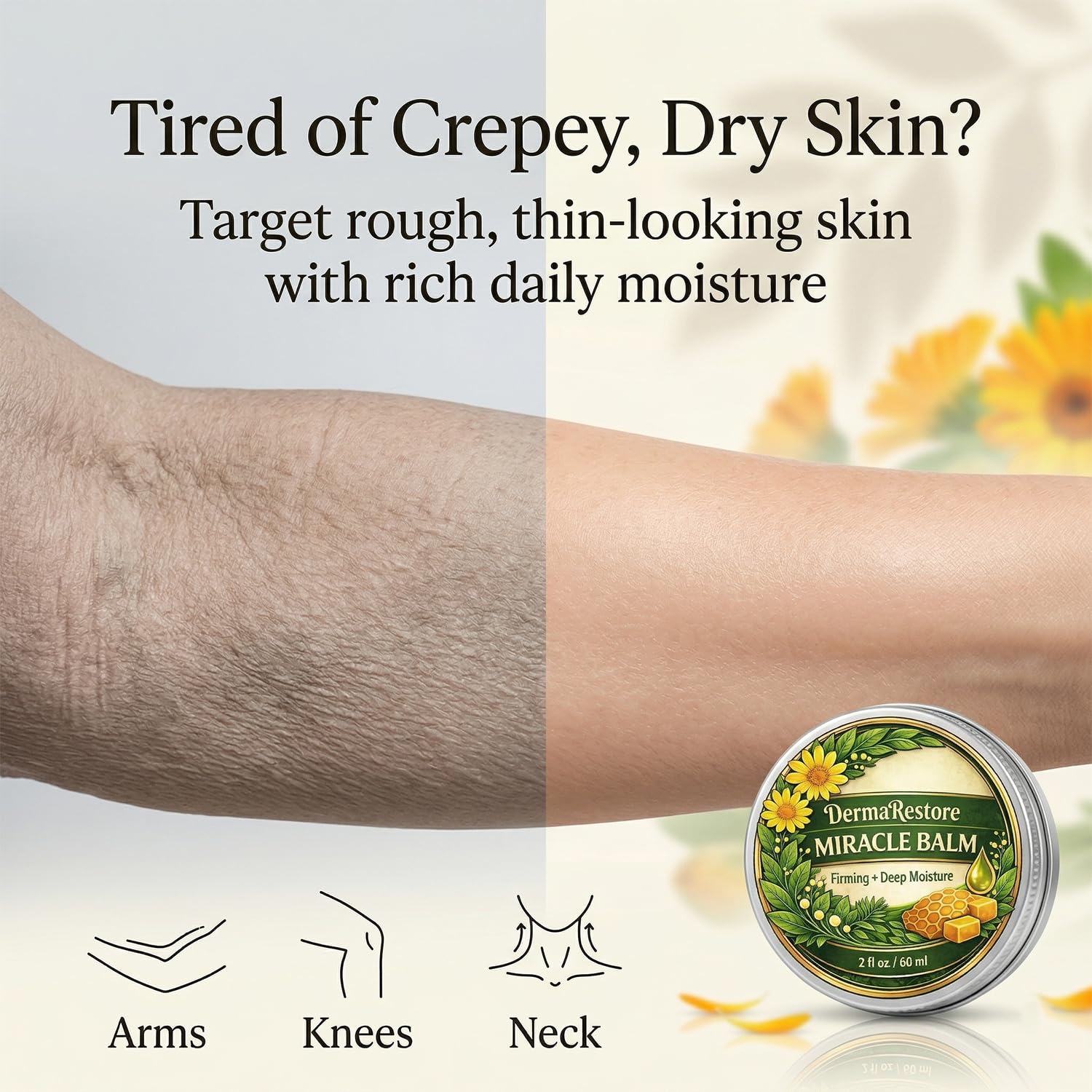 Minnah Derma Restore Balm for Crepey Skin Dermarestore Balm - Minnah Official Imagery - 4
