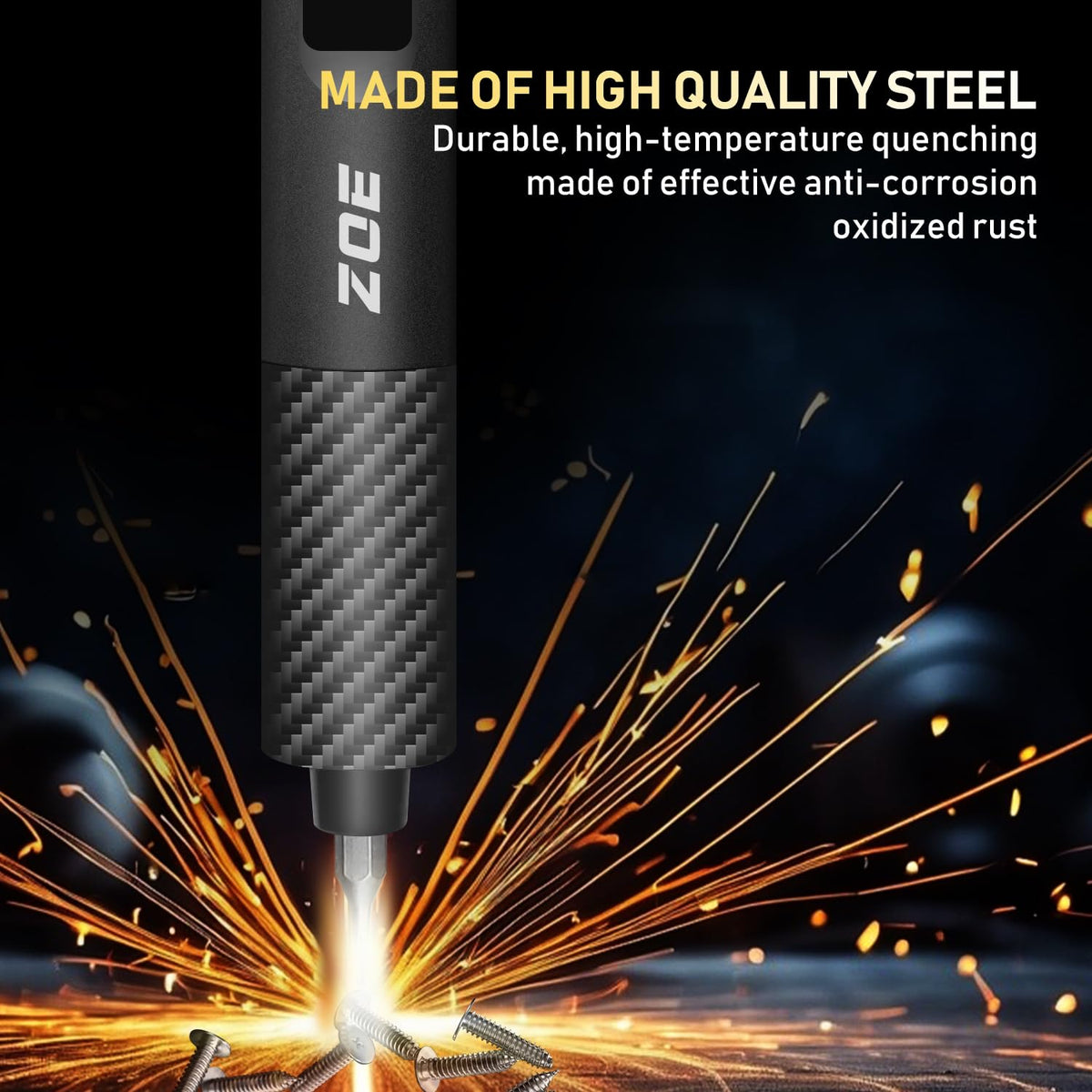 ZOE Precision Electric Screwdriver Set with LED Light 5 - ZOE Official Imagery - 7
