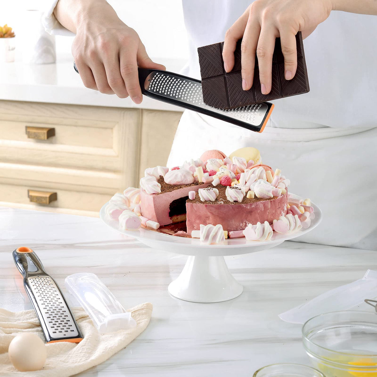 Cohesion Etched Zester Grater Set of 2 - Cohesion Official Imagery - 7