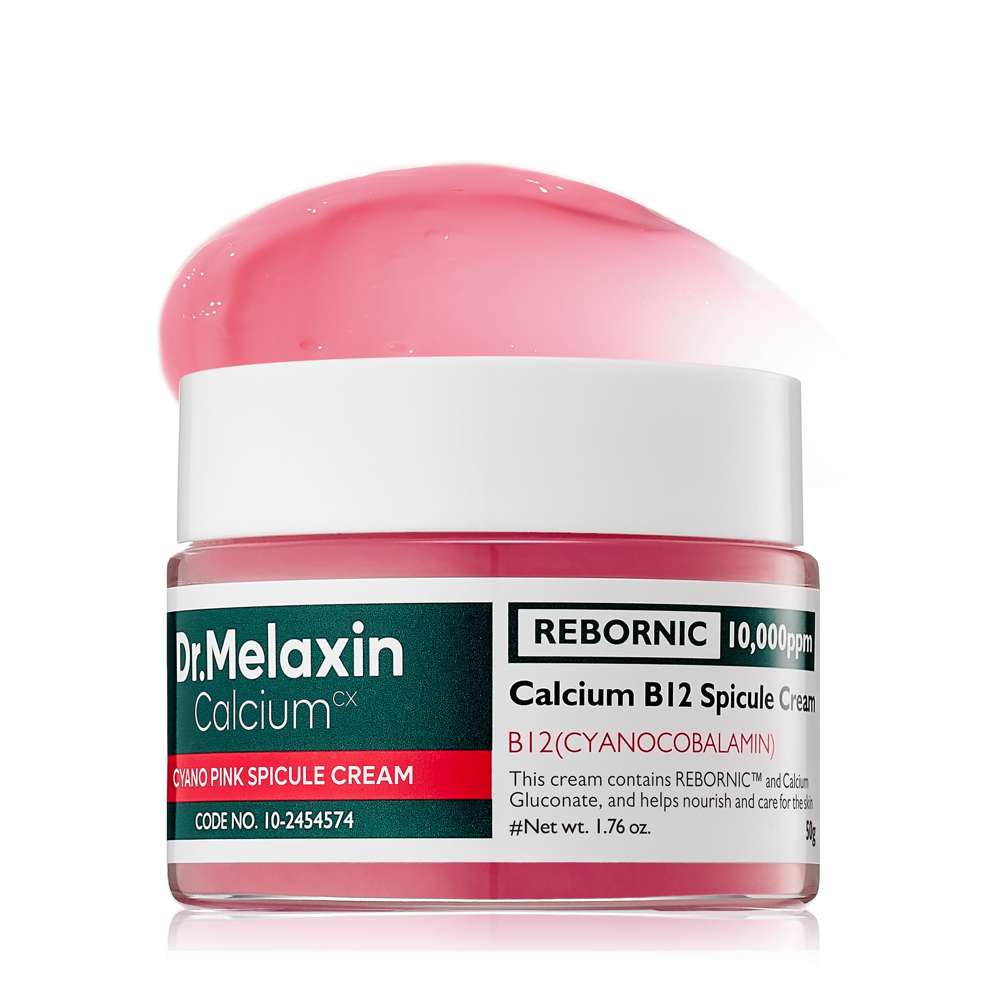 n Cyano Pink Spicule Cream with Calcium & Vitamin B12, Spicule - Product Imagery