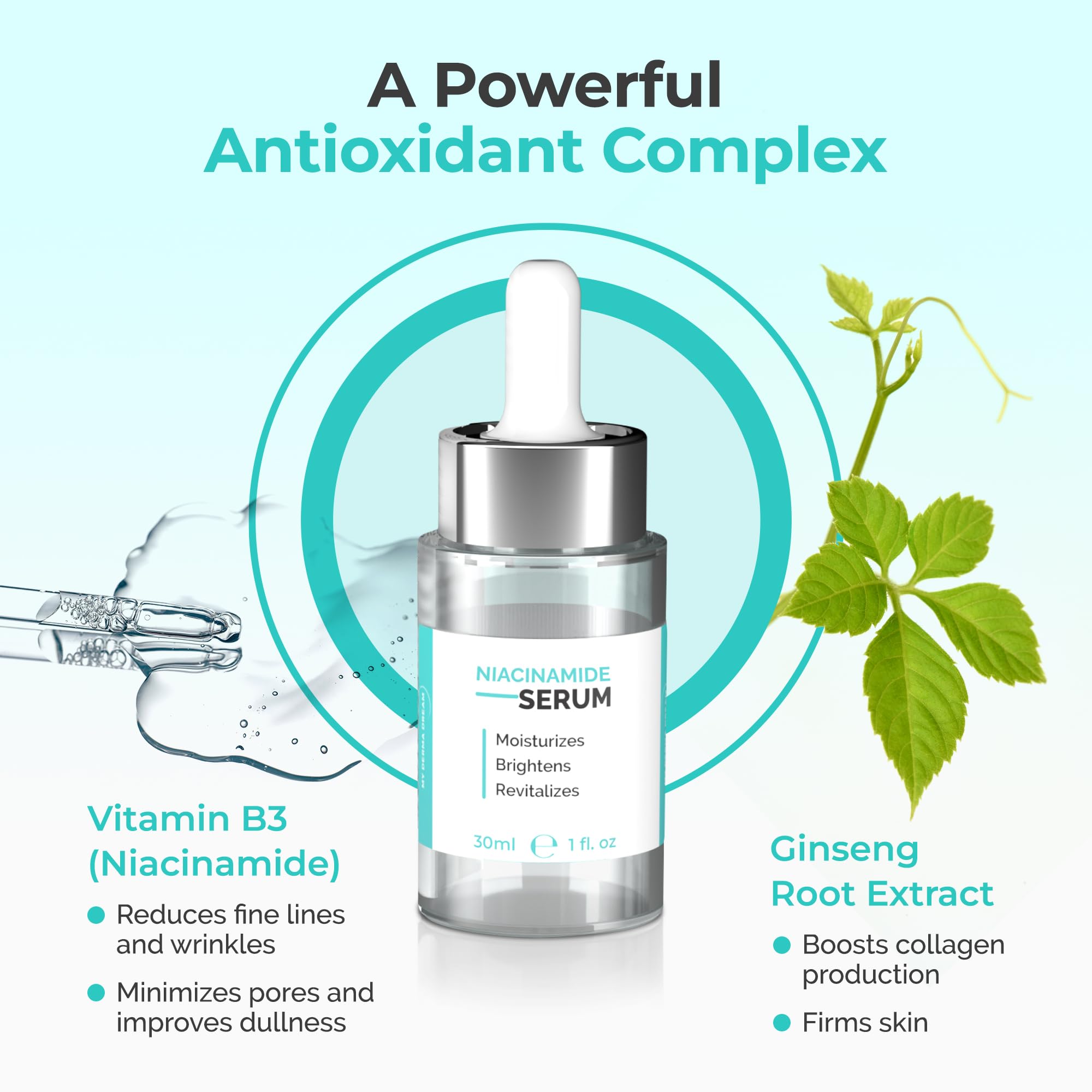 5 Niacinamide Serum for Face Dark Spots Large Pores Oily - My Derma Dream Official Imagery - 6