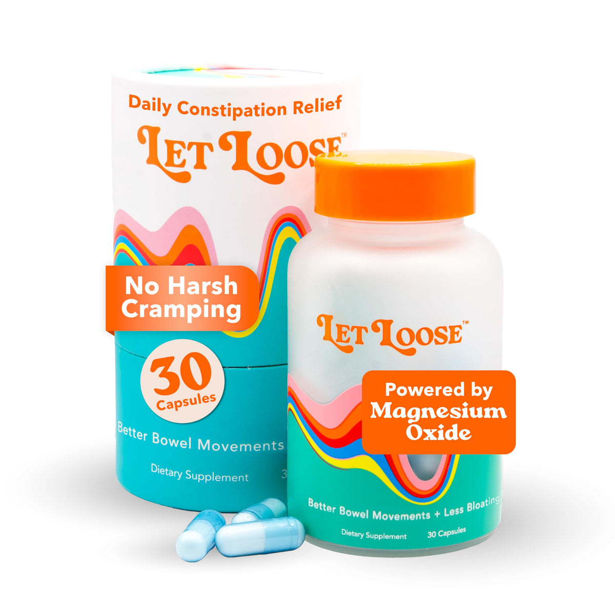 Let Loose Daily Constipation Relief Pills Debloating for - Let Loose Official Imagery - 2