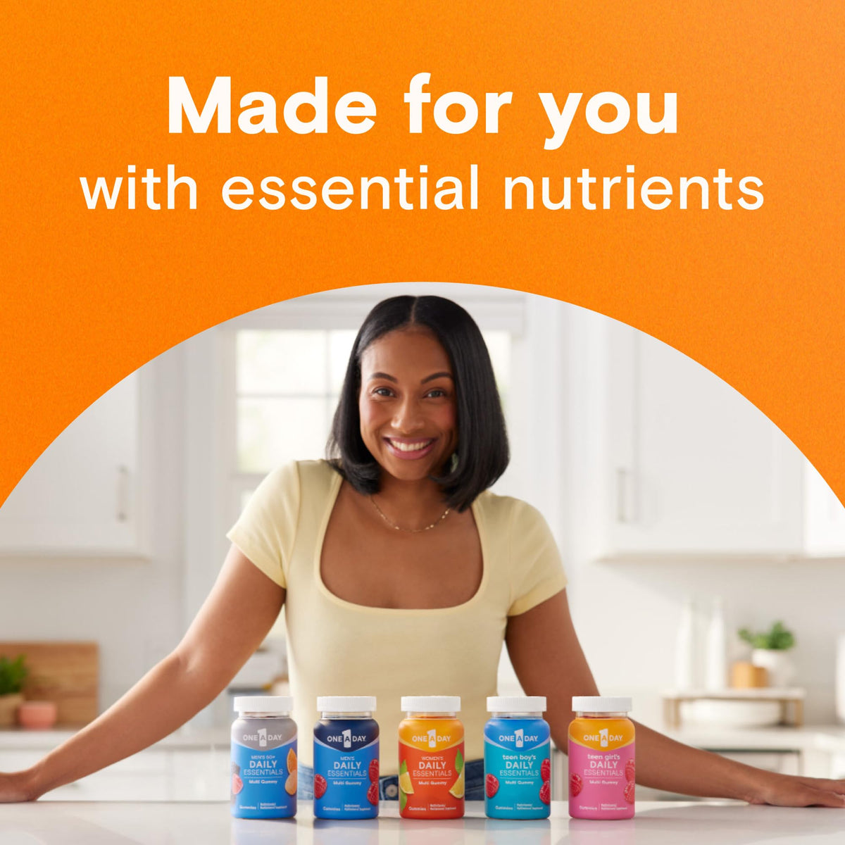 One A Day Teen Girl s Daily Essentials Multivitamin Gummies - ONE A DAY Official Imagery - 6