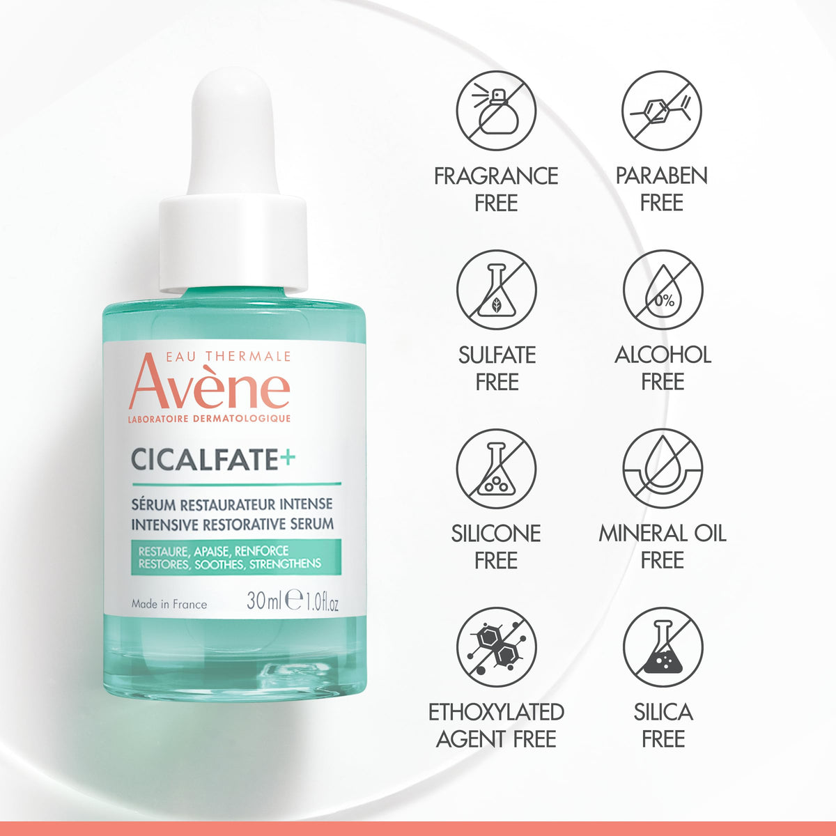 Av ne Cicalfate Restorative Barrier Serum Sensitive Skin 1 - Eau Thermale Avène Official Imagery - 7