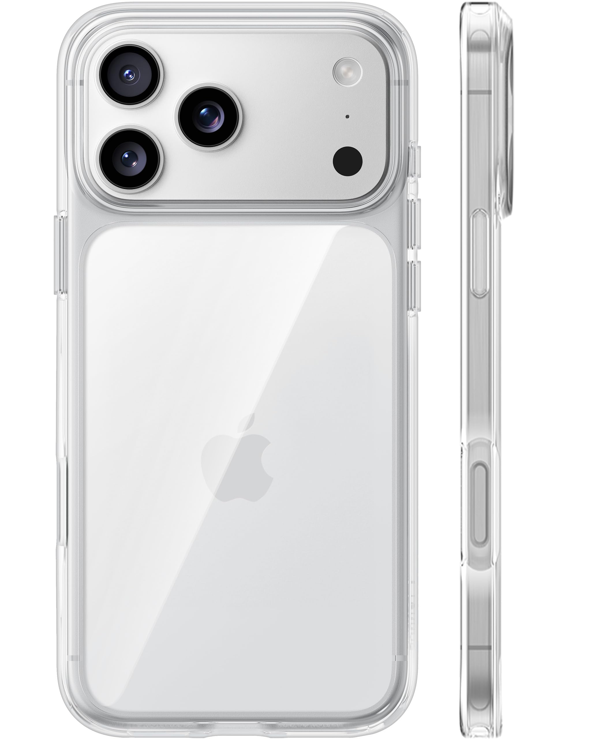 Elefair Tech TORRAS for iPhone 17 Pro Case Crystal Clear, Upgraded Anti - - Elefair Tech Official Product View 1