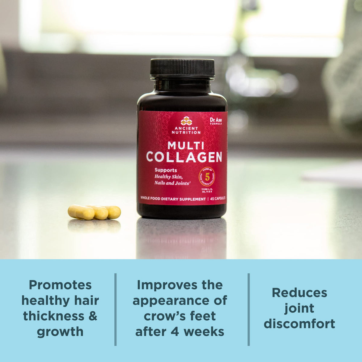 Ancient Nutrition Hydrolyzed Multi Collagen Peptides - Ancient Nutrition Official Imagery - 6
