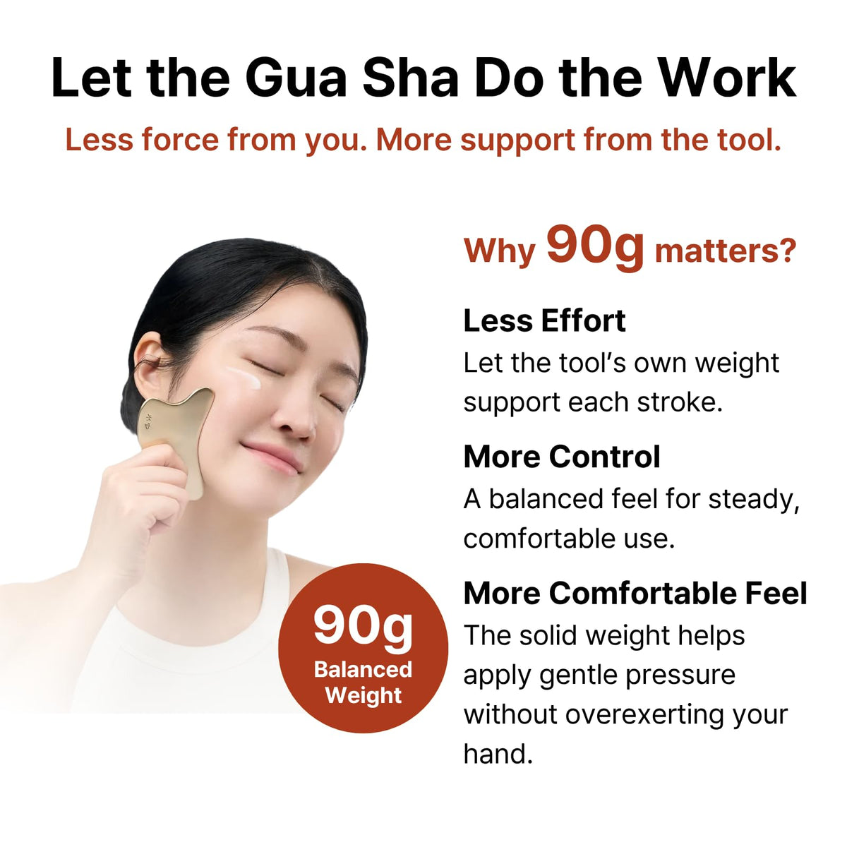 Heart Gua Sha Facial Tool Lifting Cream Set Korean Skincare - NOBBAN Official Imagery - 5