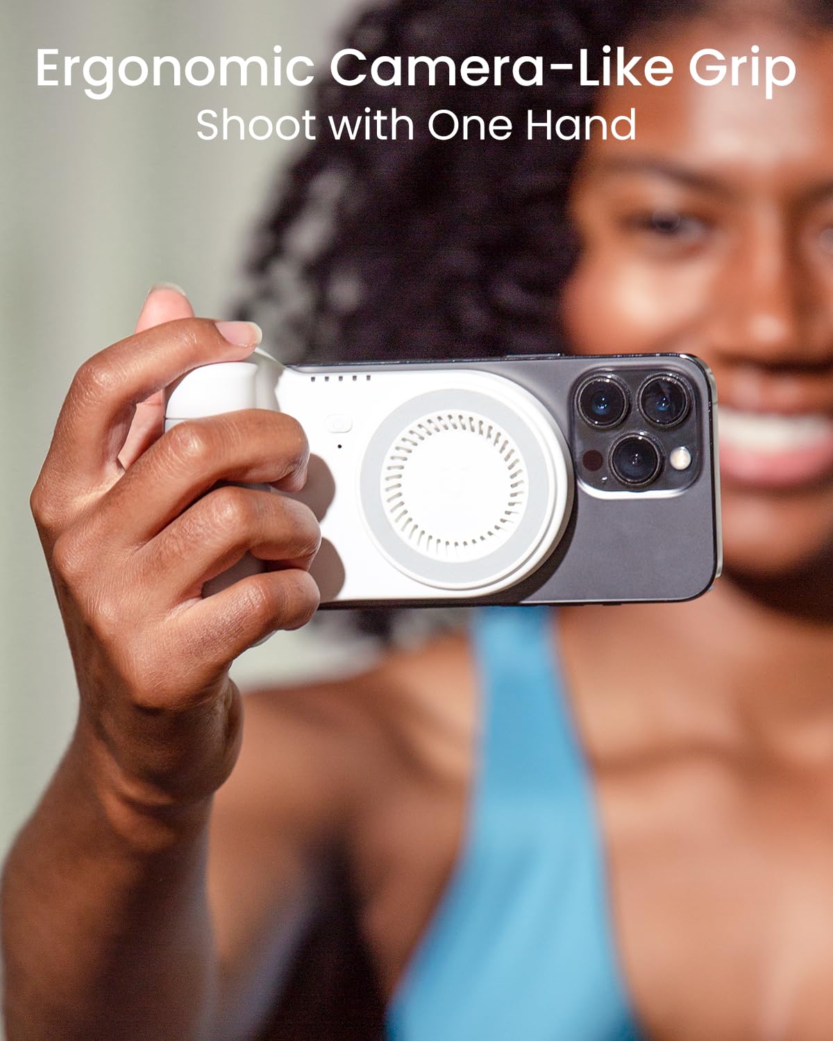 KraftGeek Magnetic Phone Stand Camera Grip for iPhone - KraftGeek Official Imagery - 4