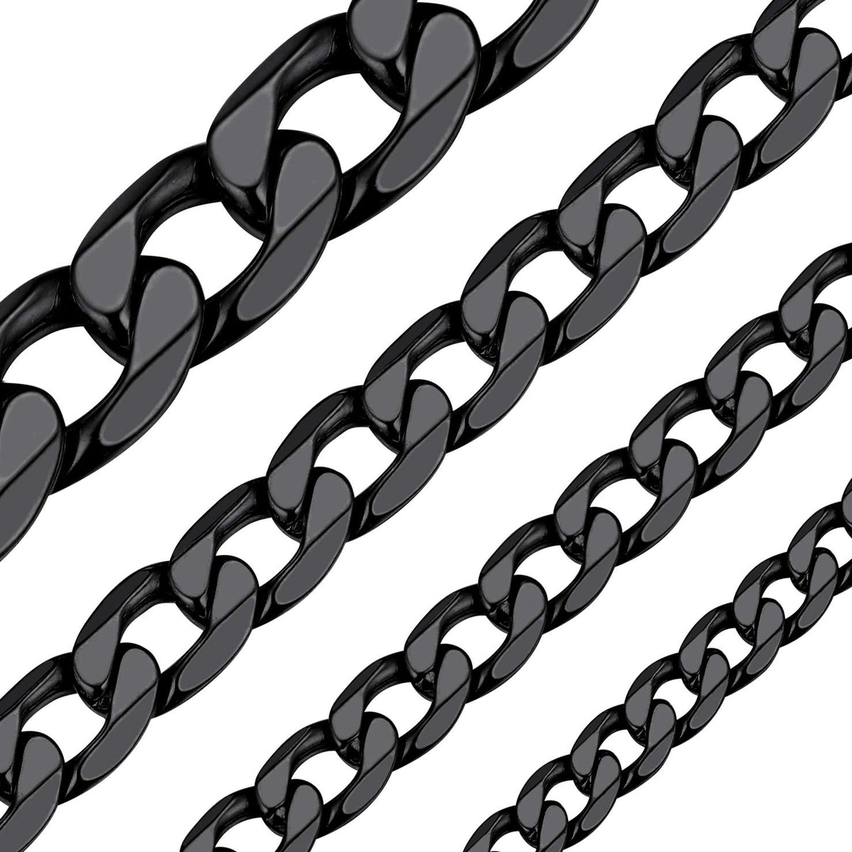 ChainsHouse Stainless Steel Cuban Link Chain Necklace for - ChainsHouse Official Imagery - 5
