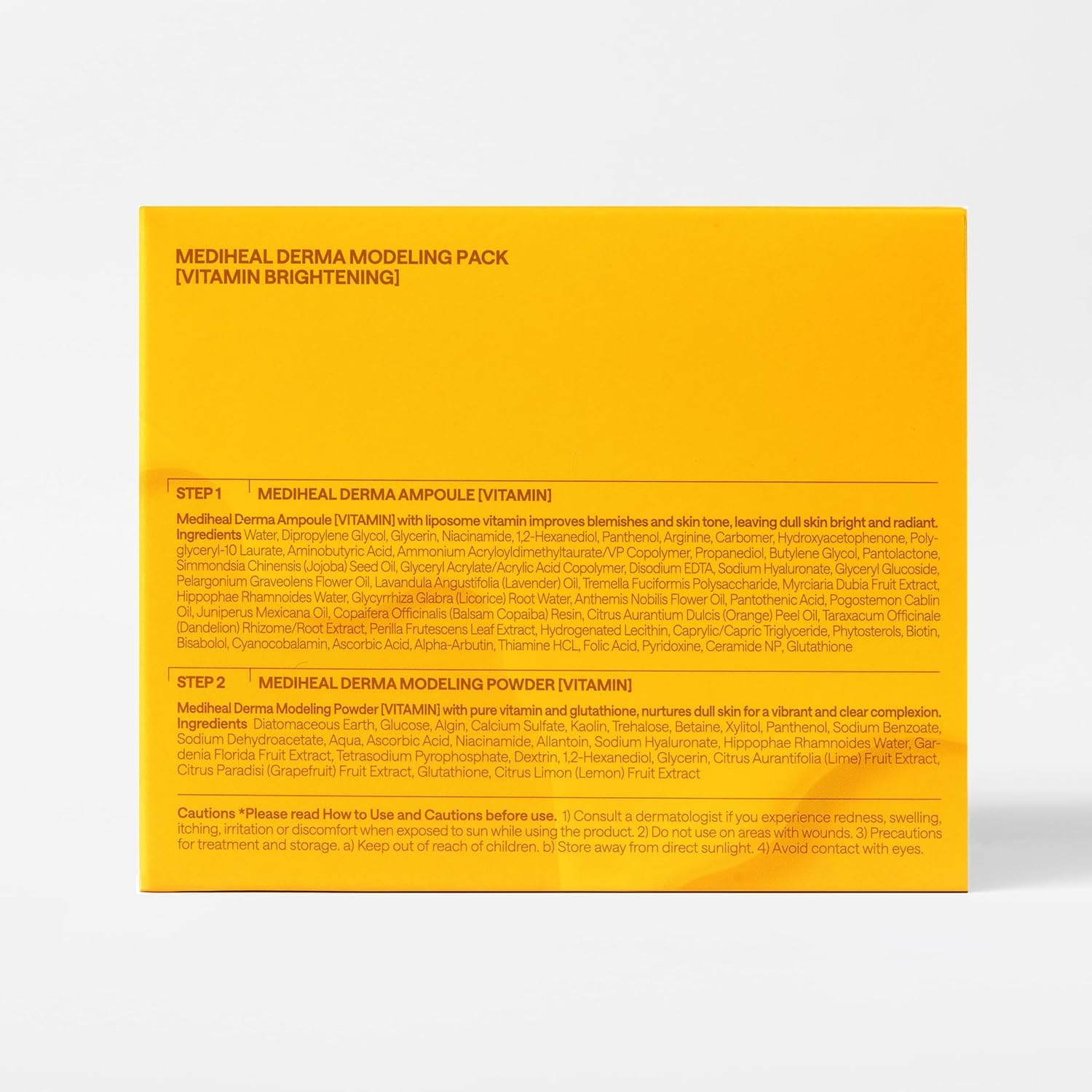 MEDIHEAL Vitamin Derma Modeling Pack (Pack of 1) - for Skin Radiance - MEDIHEAL Official Product View 9