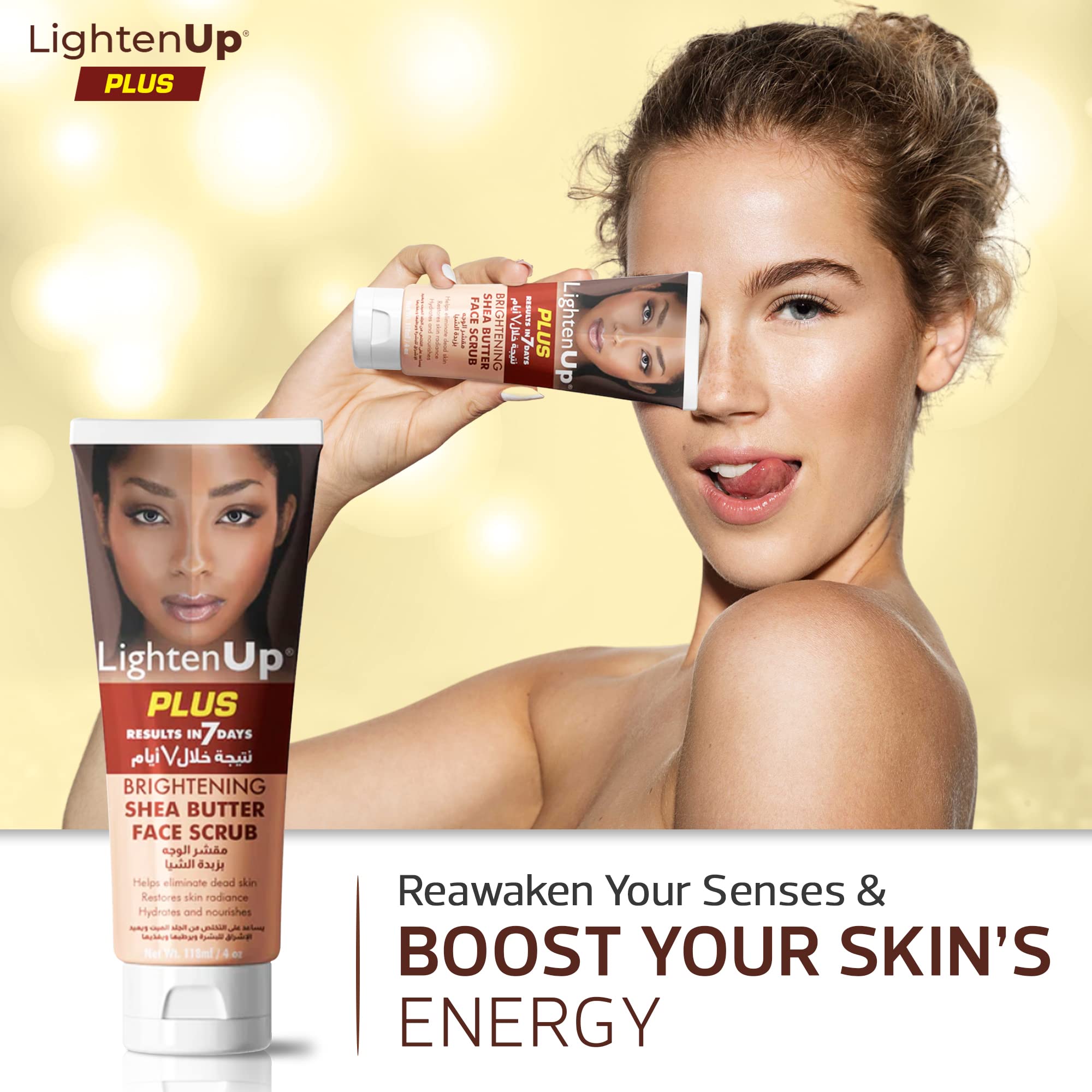 OMIC Lighten-Up OMIC Lighten - Up LightenUp Brightening Face Wash 4 f - OMIC Lighten-Up Official Product View 6