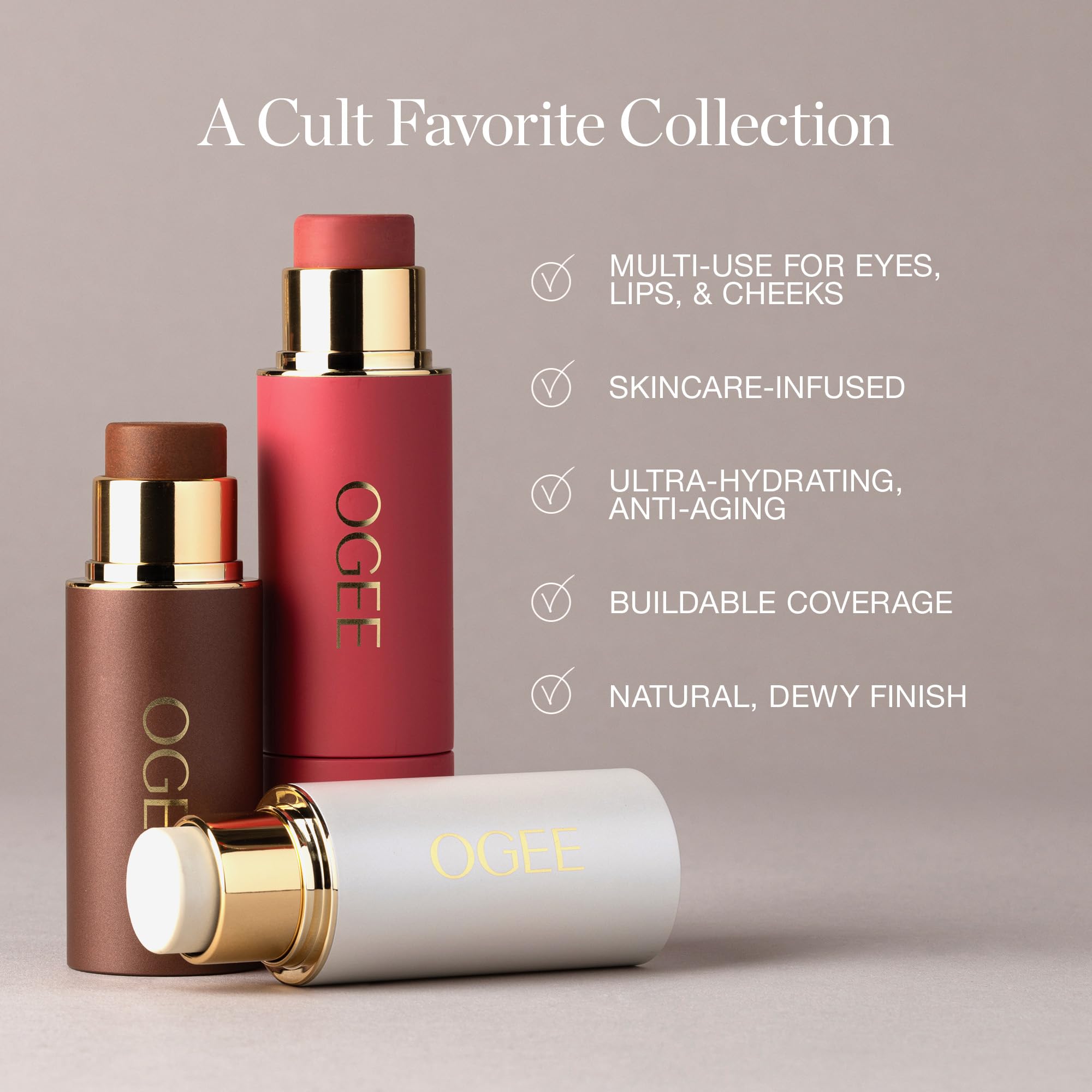 Ogee Face Stick Crystal Collection Trio - Ogee Official Imagery - 7