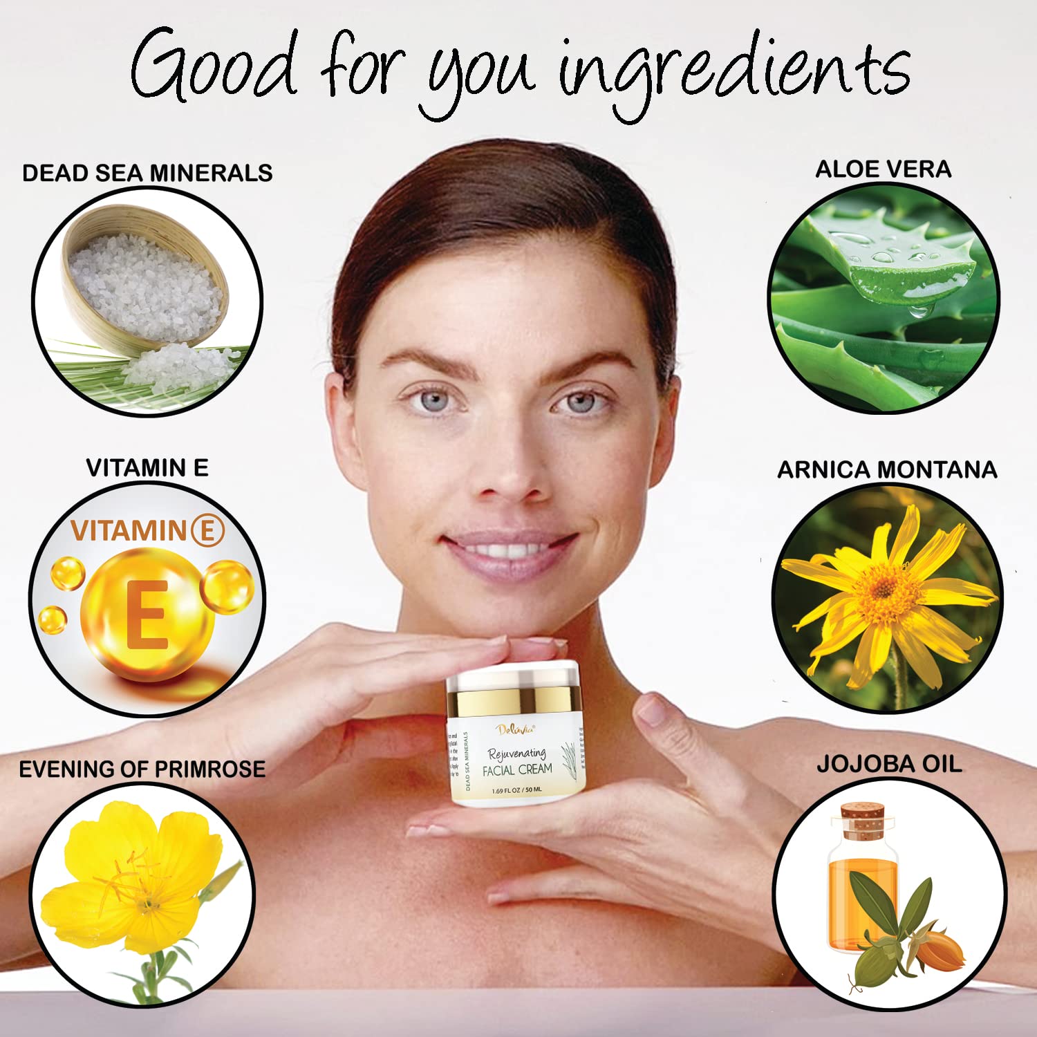 Deluvia Rejuvenating Facial Cream - DEL&Uacute;VIA