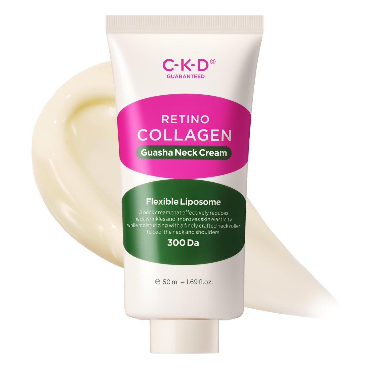 CKD Retinal Collagen Gua Sha Neck Cream Refill - CKD Guaranteed Official Imagery - 2
