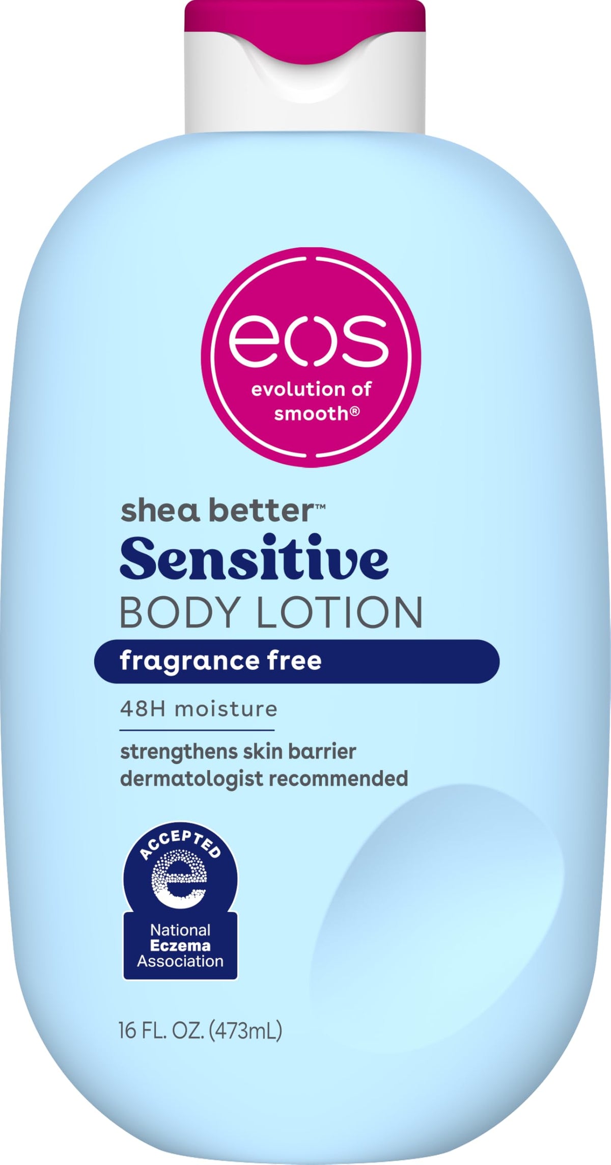 eos Shea Better Sensitive Skin Body Lotion Fragrance Free - eos Official Product Imagery - 1