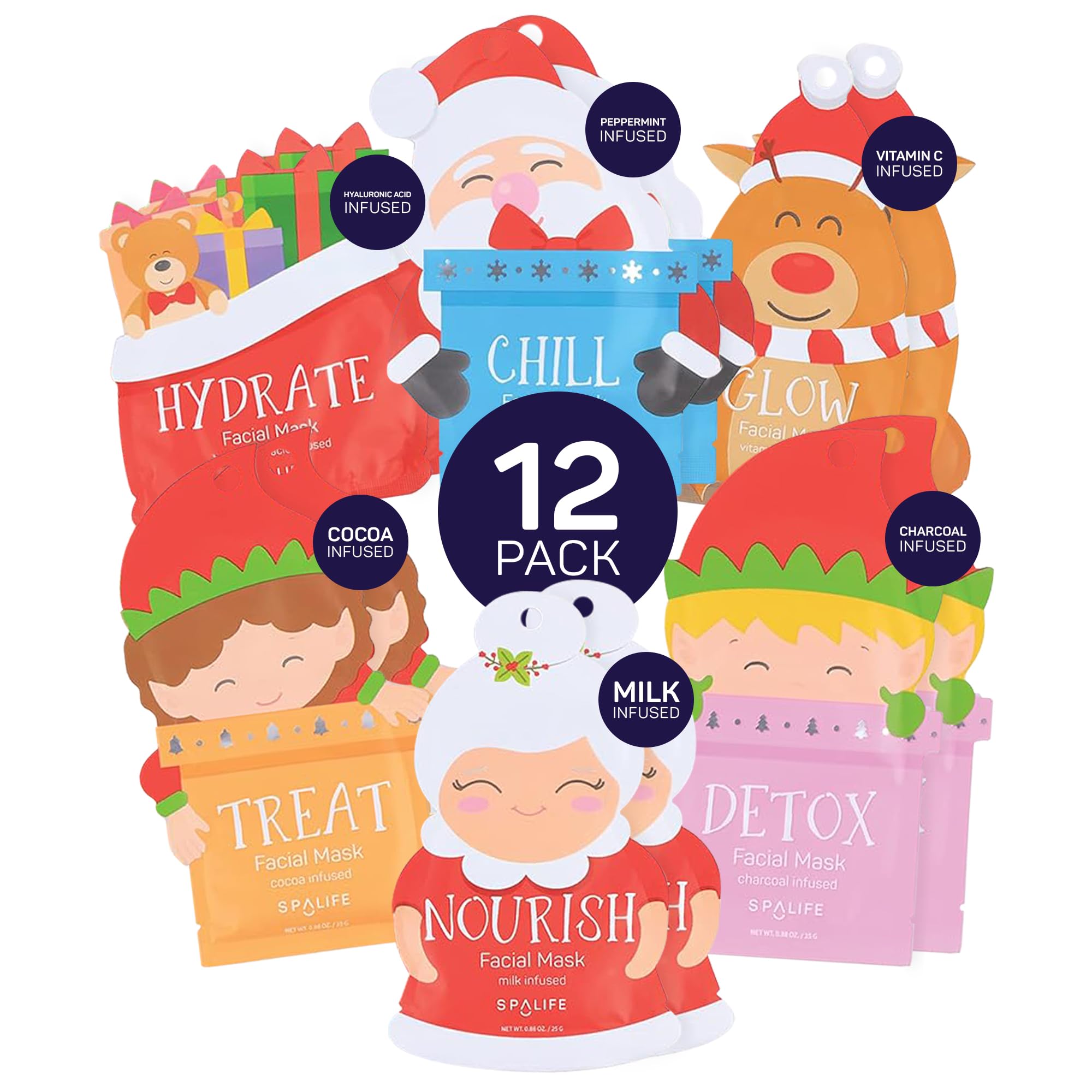 SpaLife Facial Mask Sheet Bundle - SpaLife